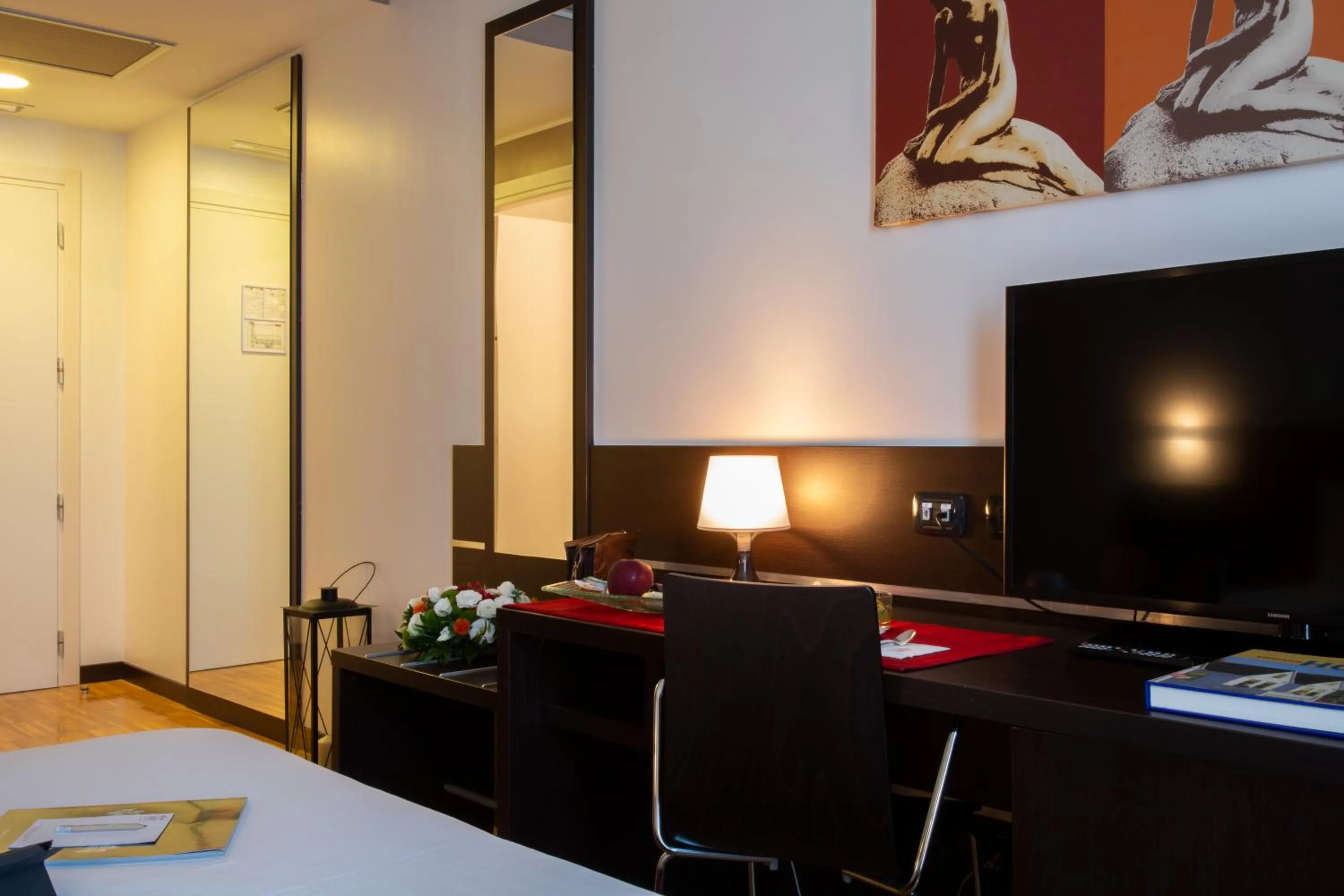 Bed in Euro Hotel Residence