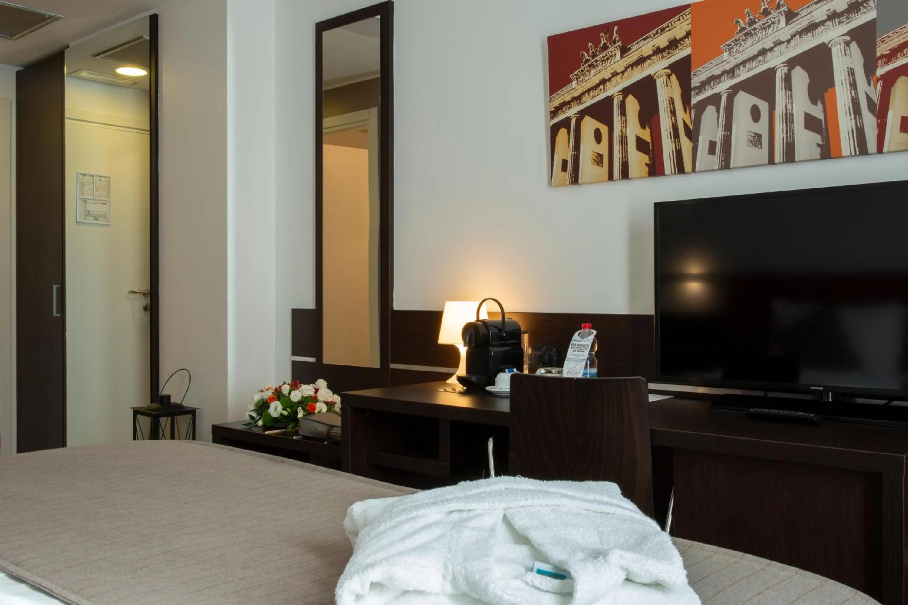 Bed in Euro Hotel Residence