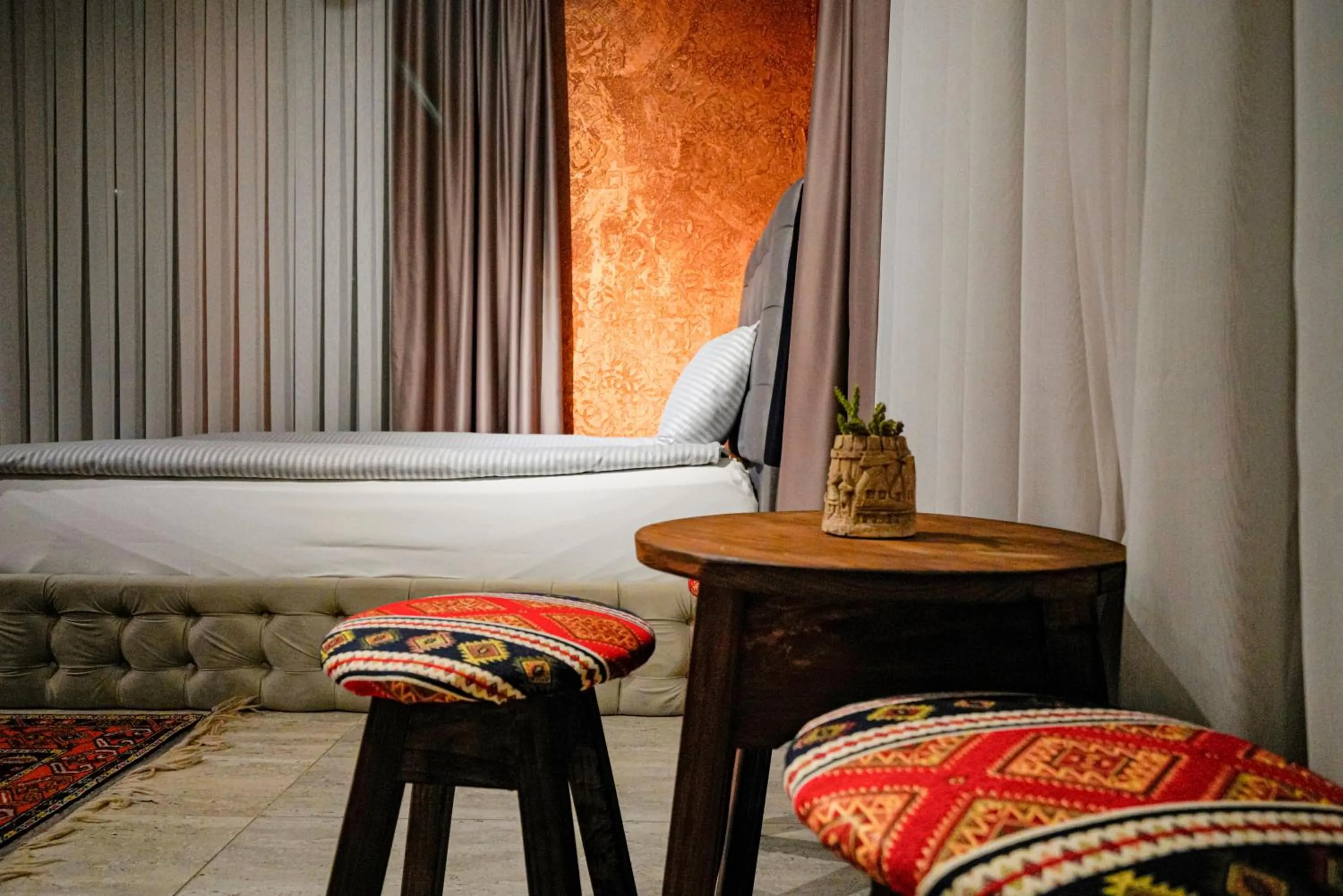 Bed in Cappadocia Divin House