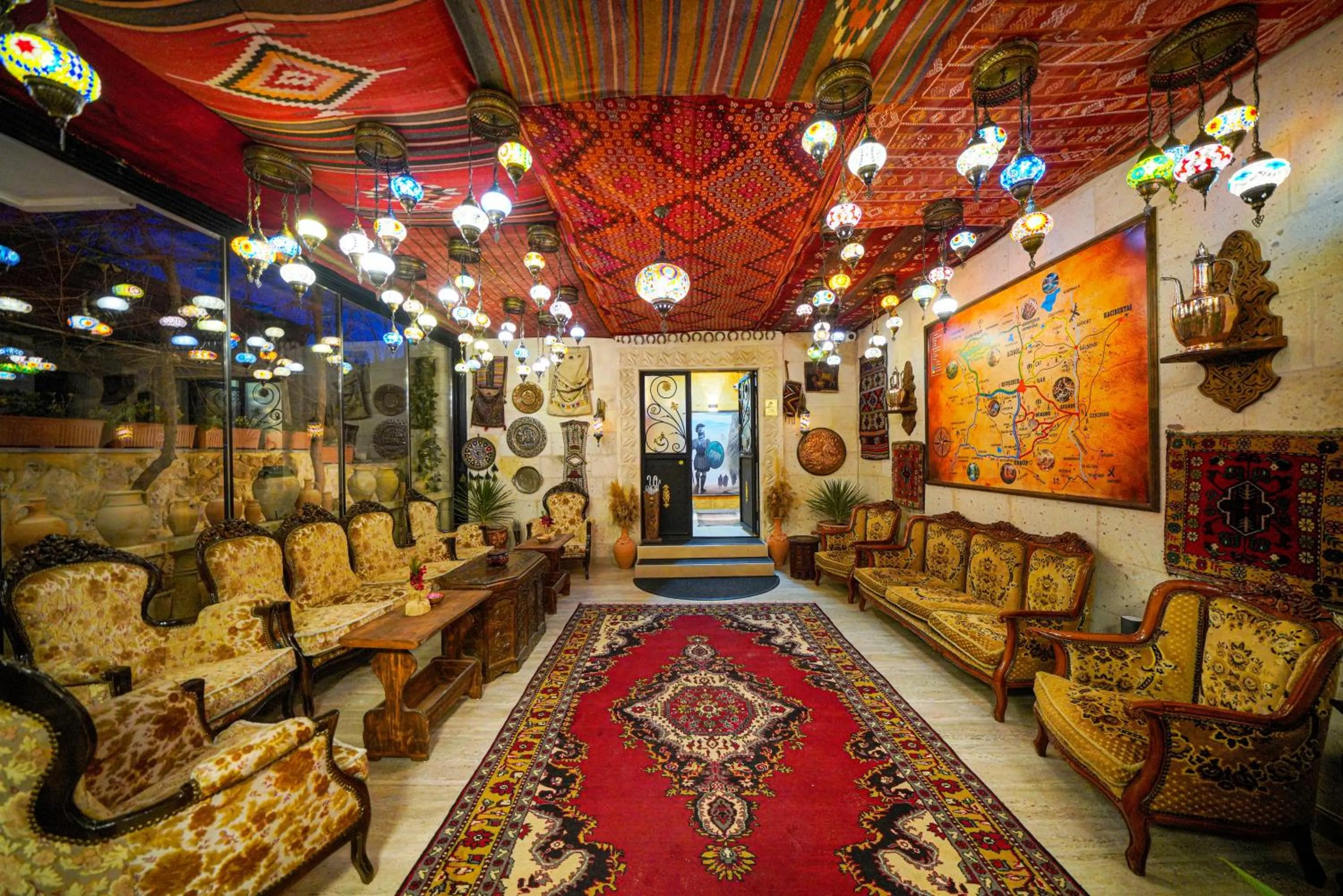 Living room in Cappadocia Divin House