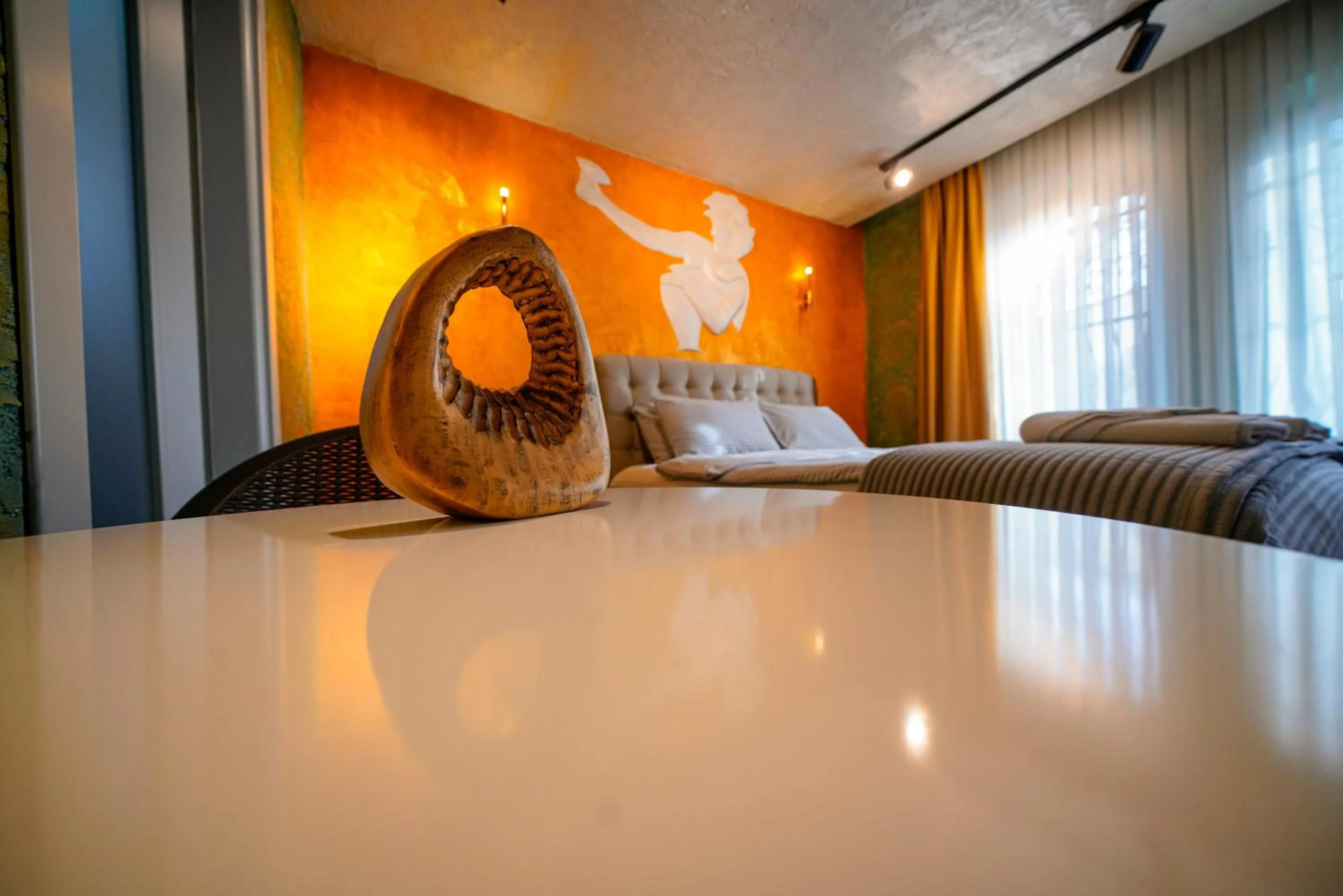 Bed in Cappadocia Divin House