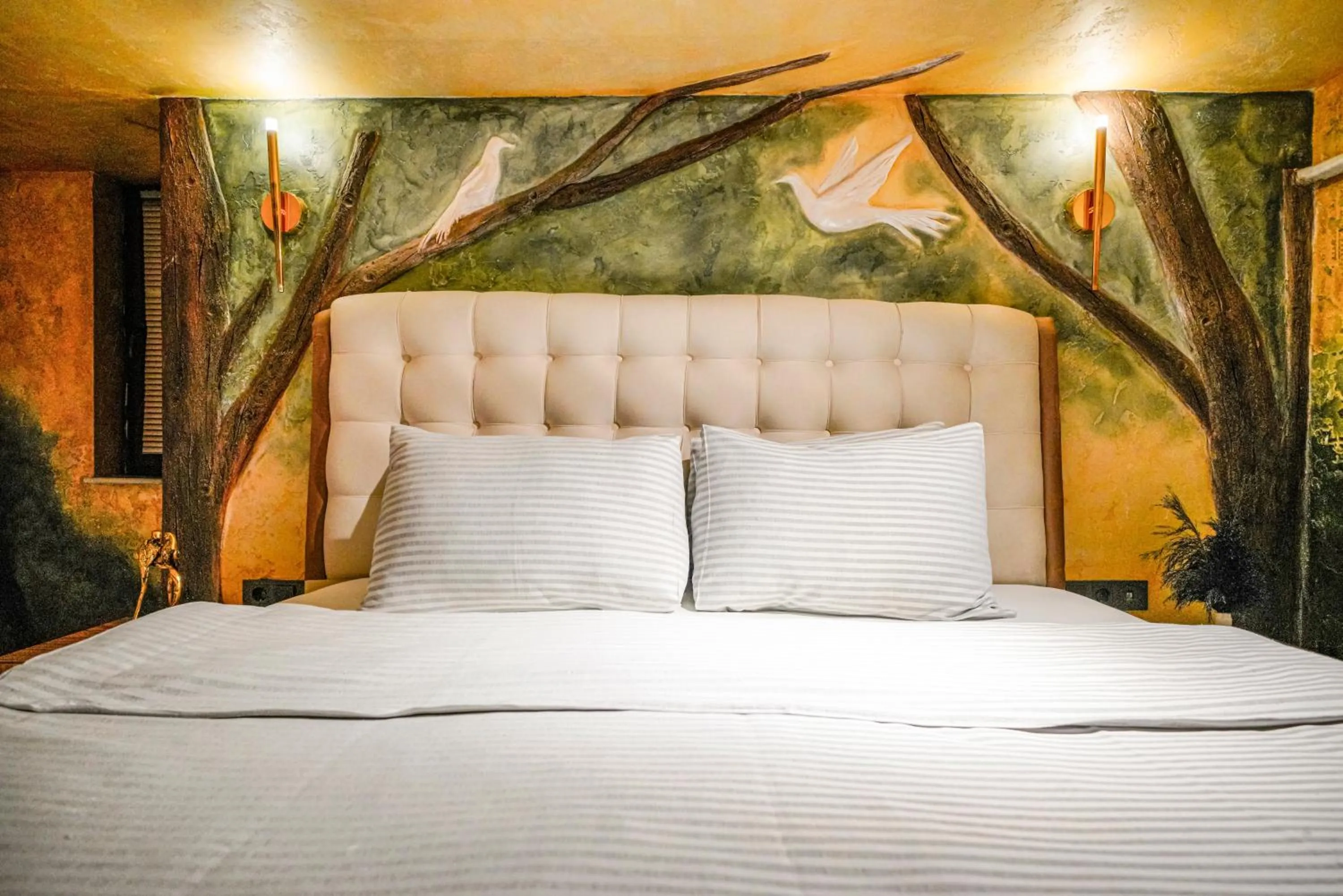 Bed in Cappadocia Divin House