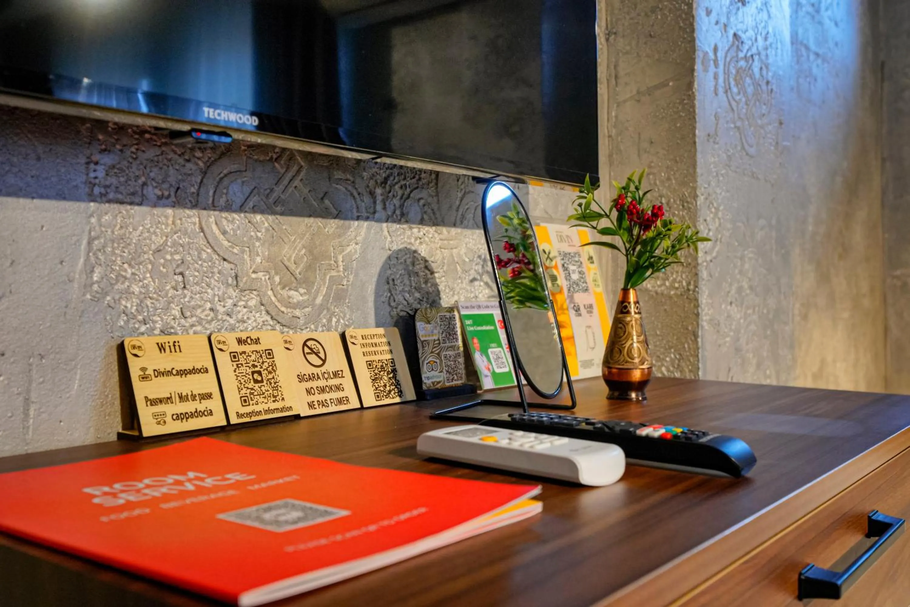 TV and multimedia in Cappadocia Divin House