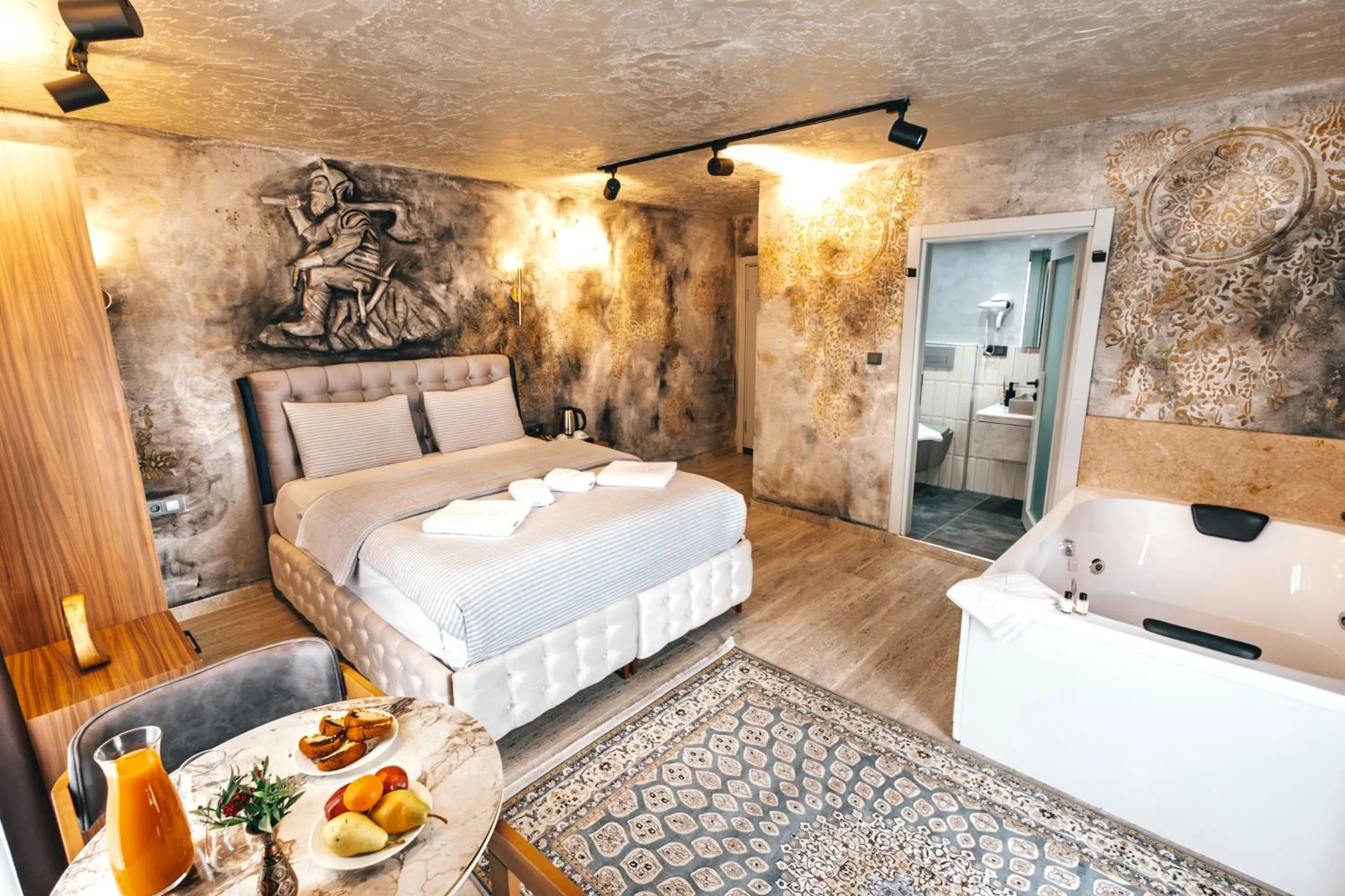 Bed in Cappadocia Divin House