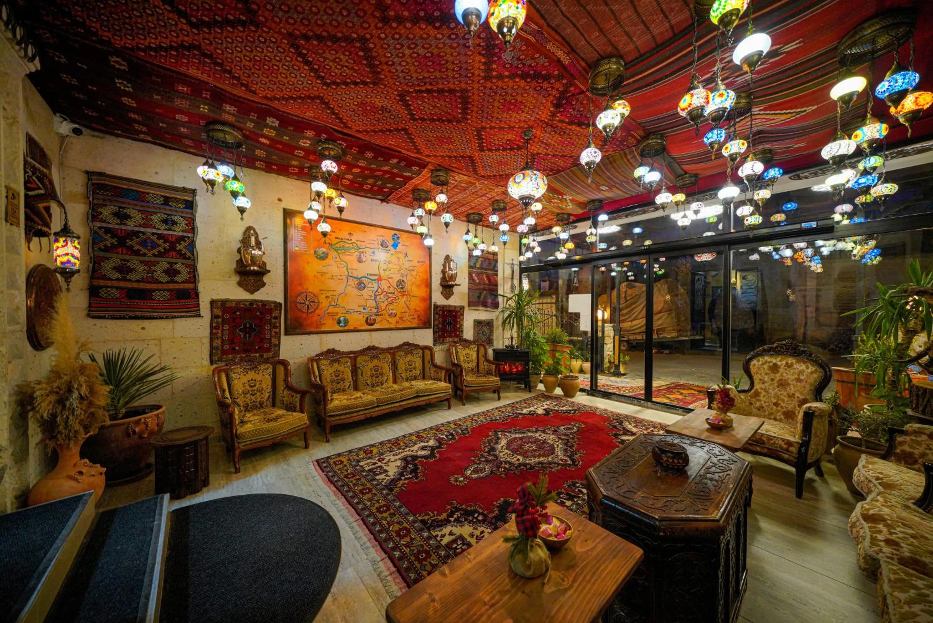 Living room in Cappadocia Divin House