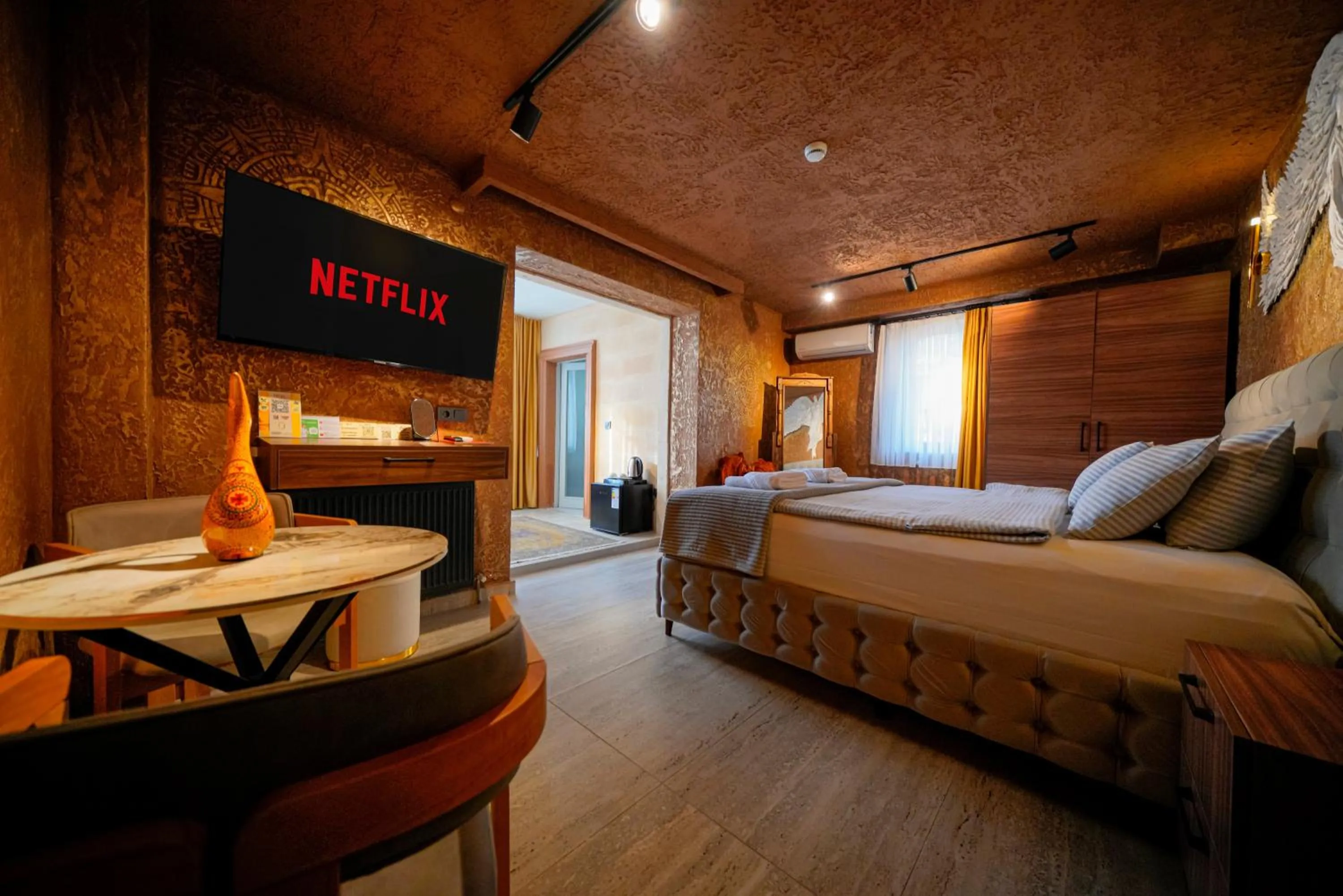 Bed in Cappadocia Divin House