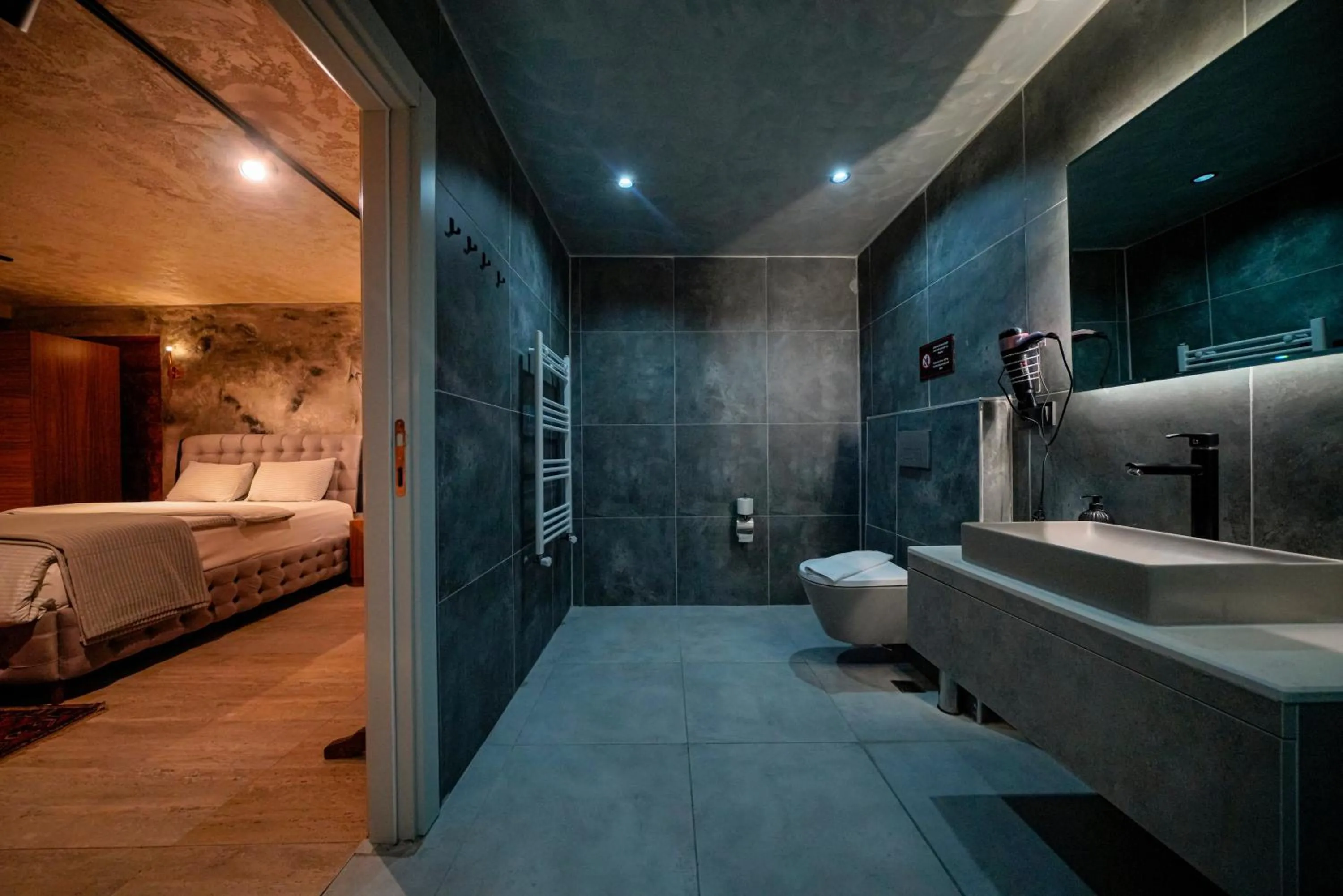 Bathroom, Bed in Cappadocia Divin House