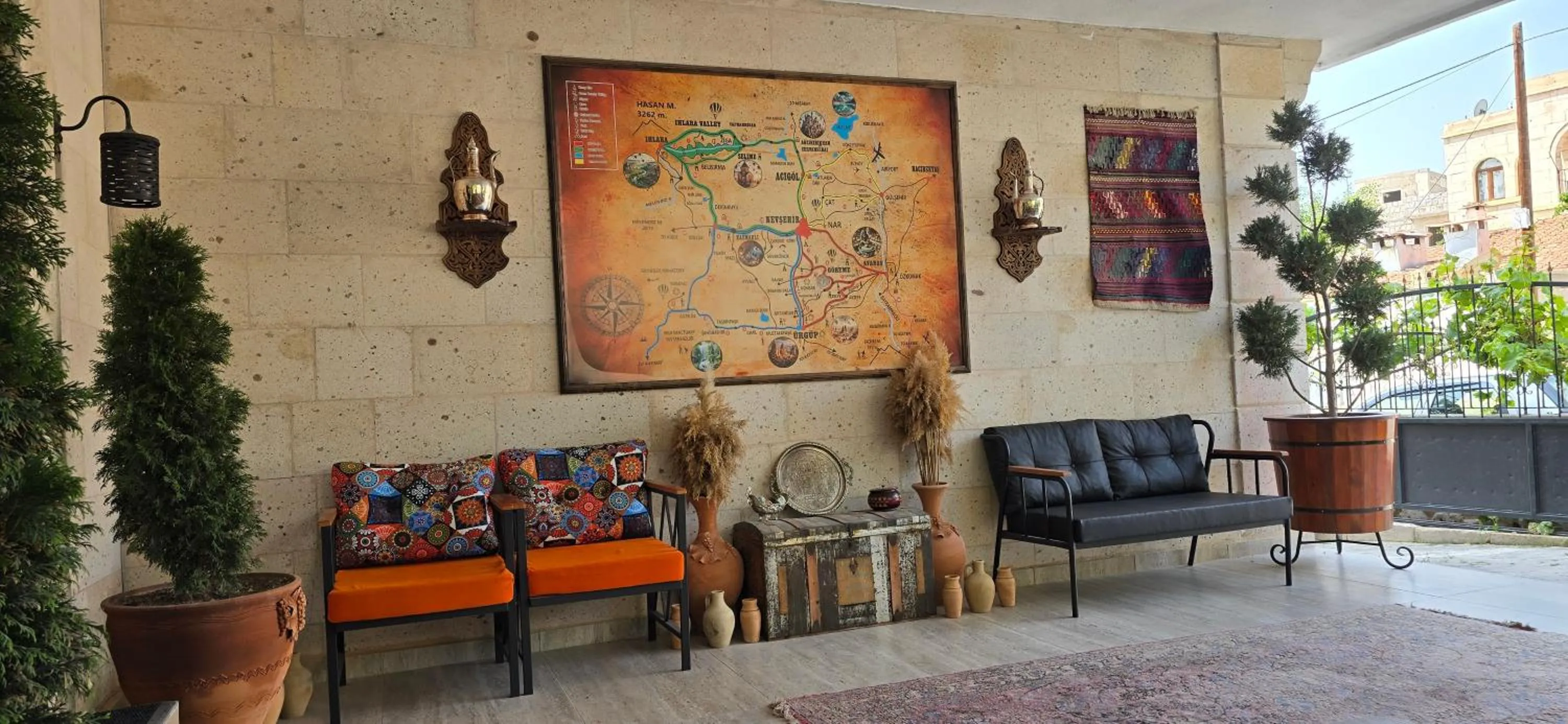 Lobby or reception in Cappadocia Divin House
