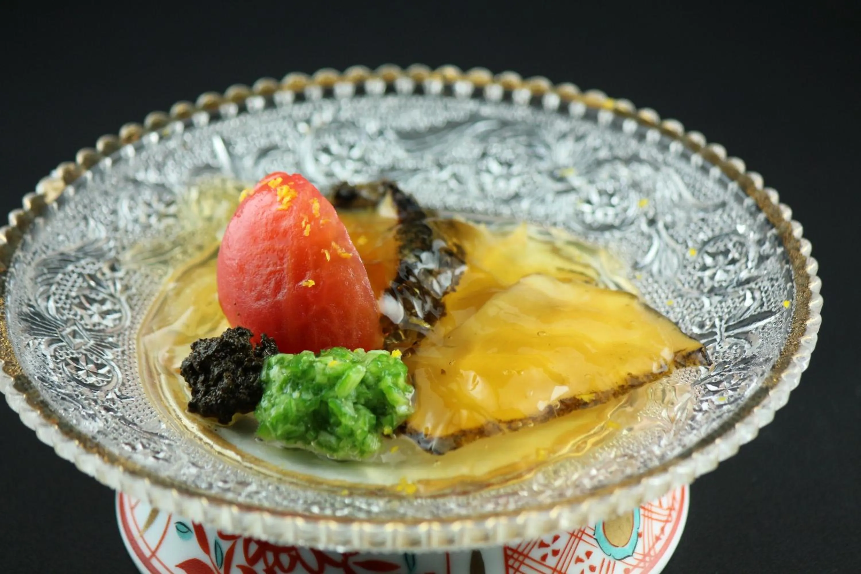 Food close-up in Shorenkan Yoshinoya