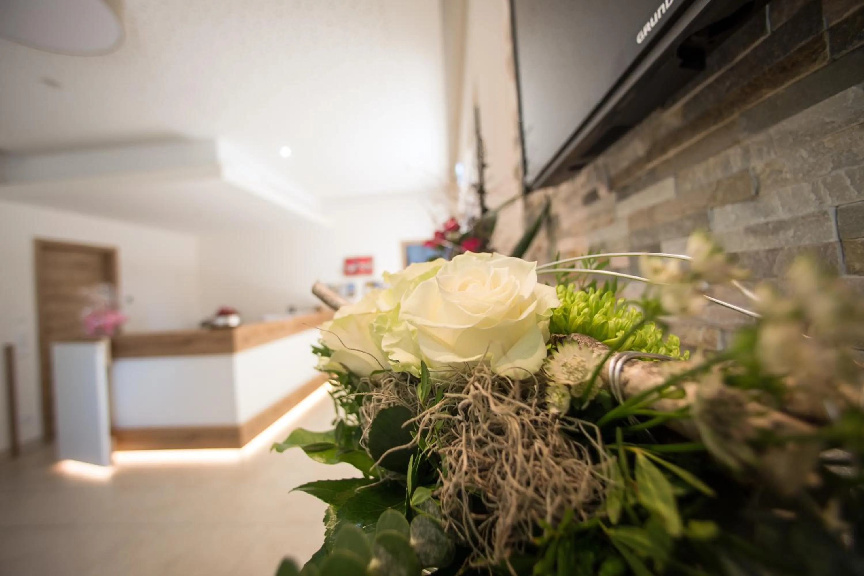 Lobby or reception in Hotel Bauer garni