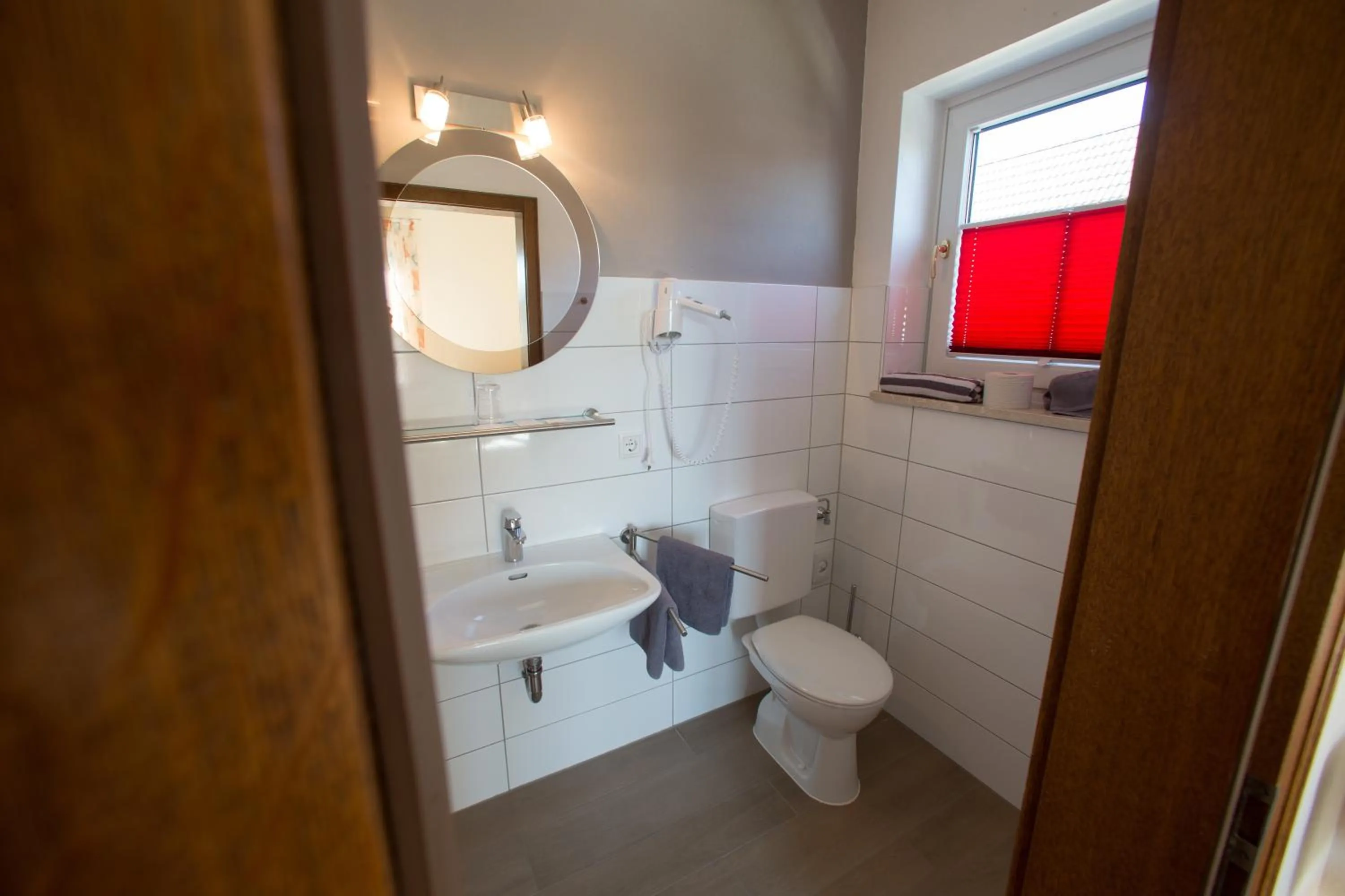 Bathroom in Hotel Bauer garni