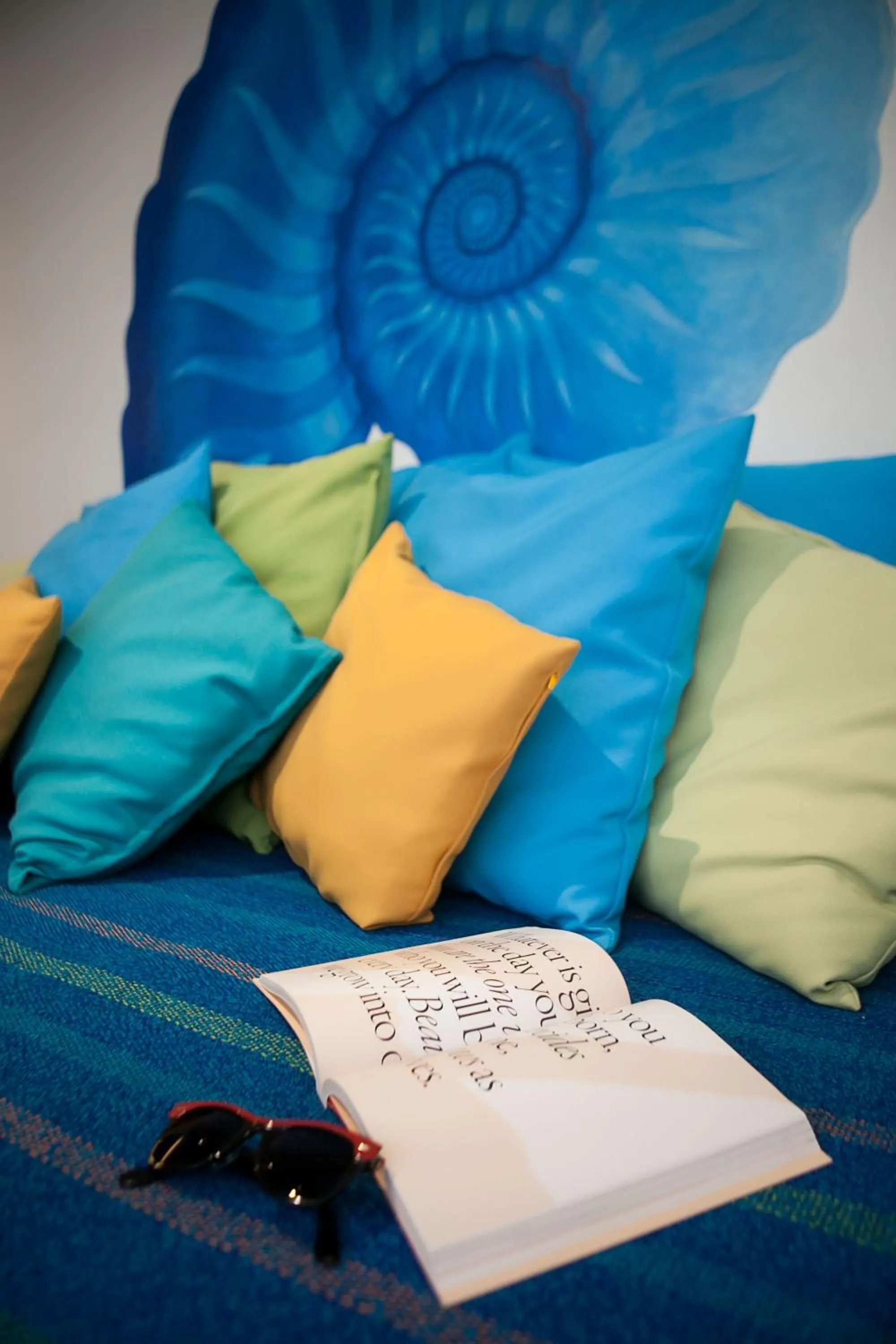 Bed in 357 Boracay Resort