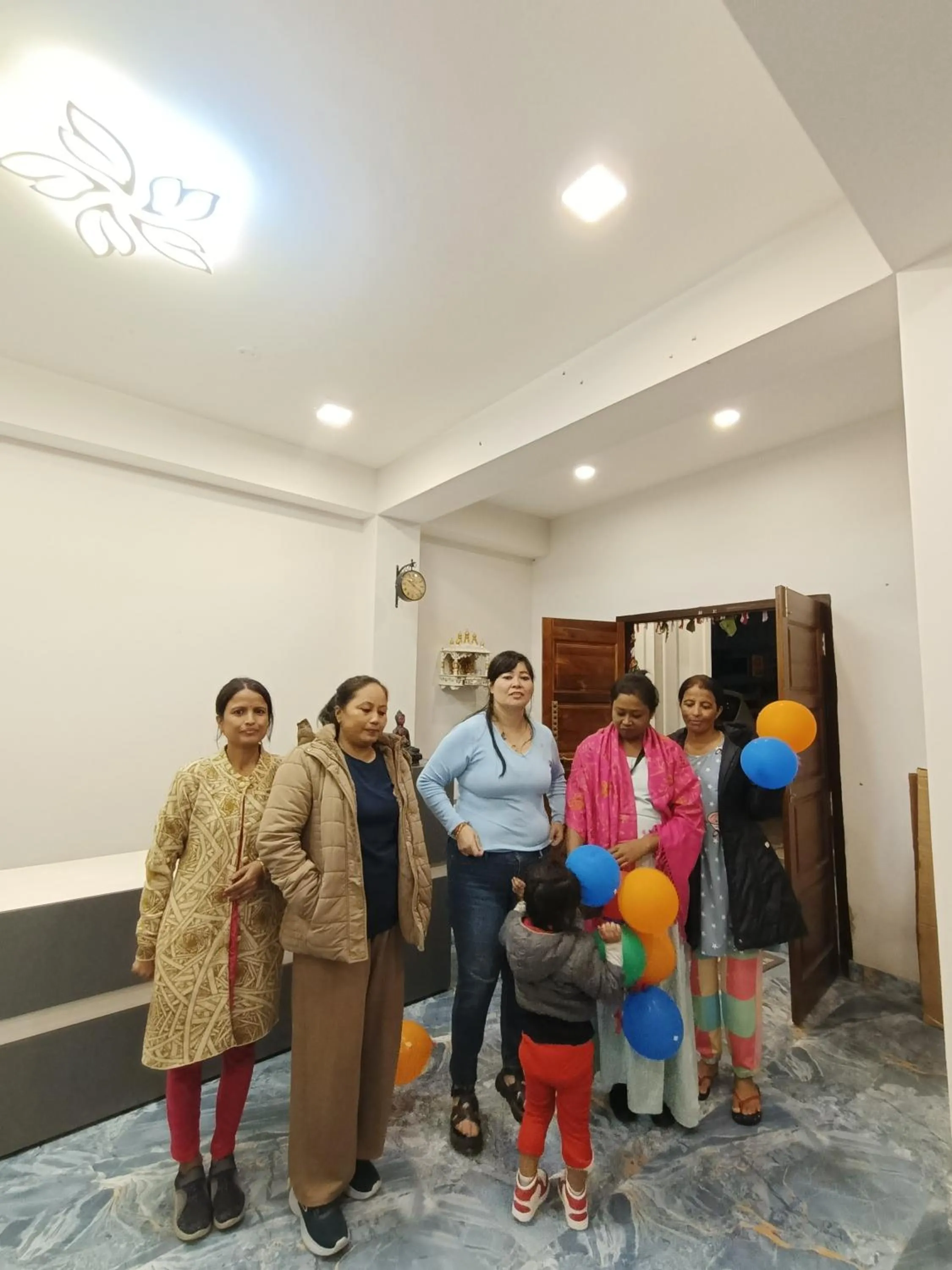 group of guests in Hotel Karma Kastle