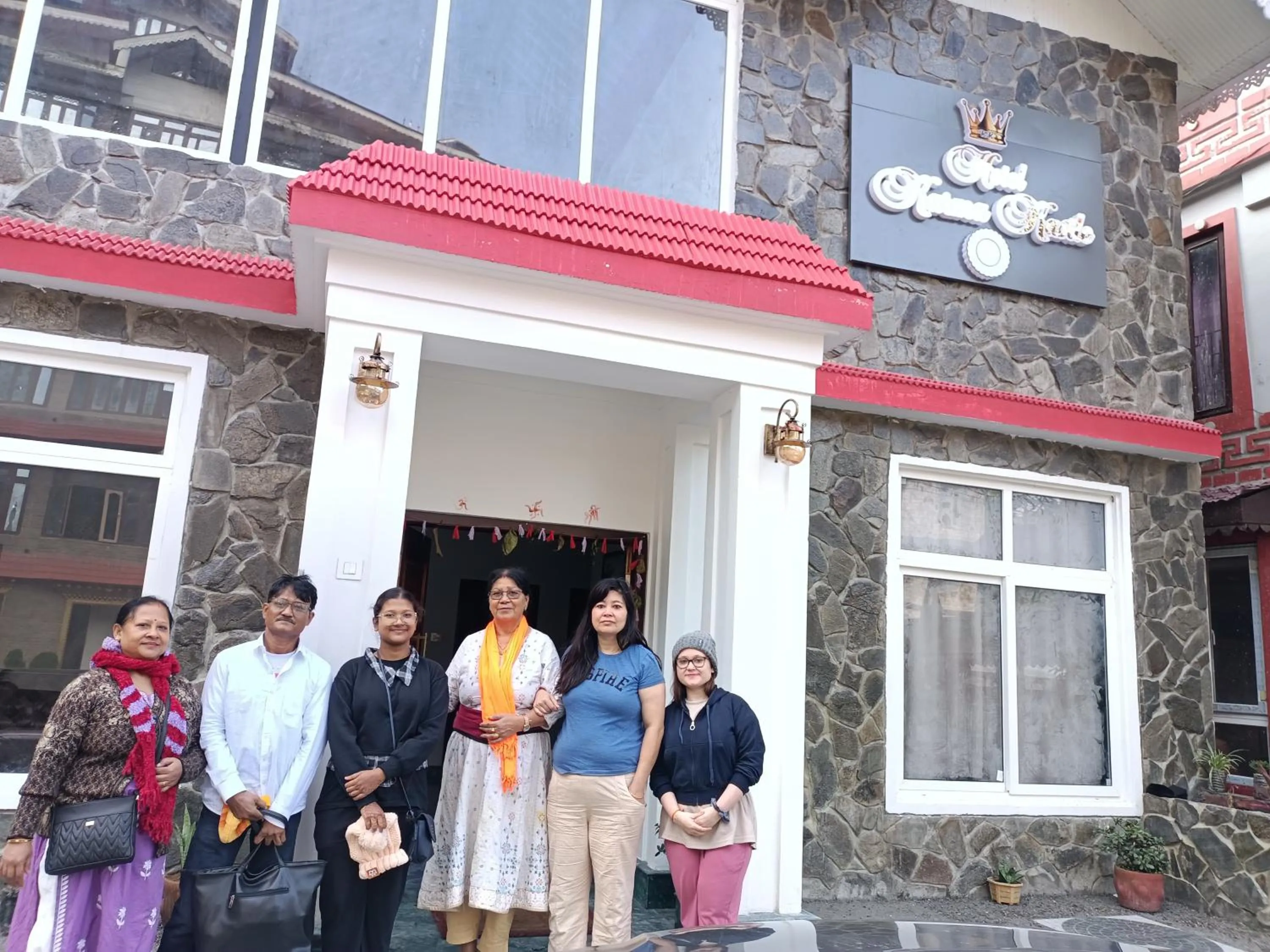 People in Hotel Karma Kastle