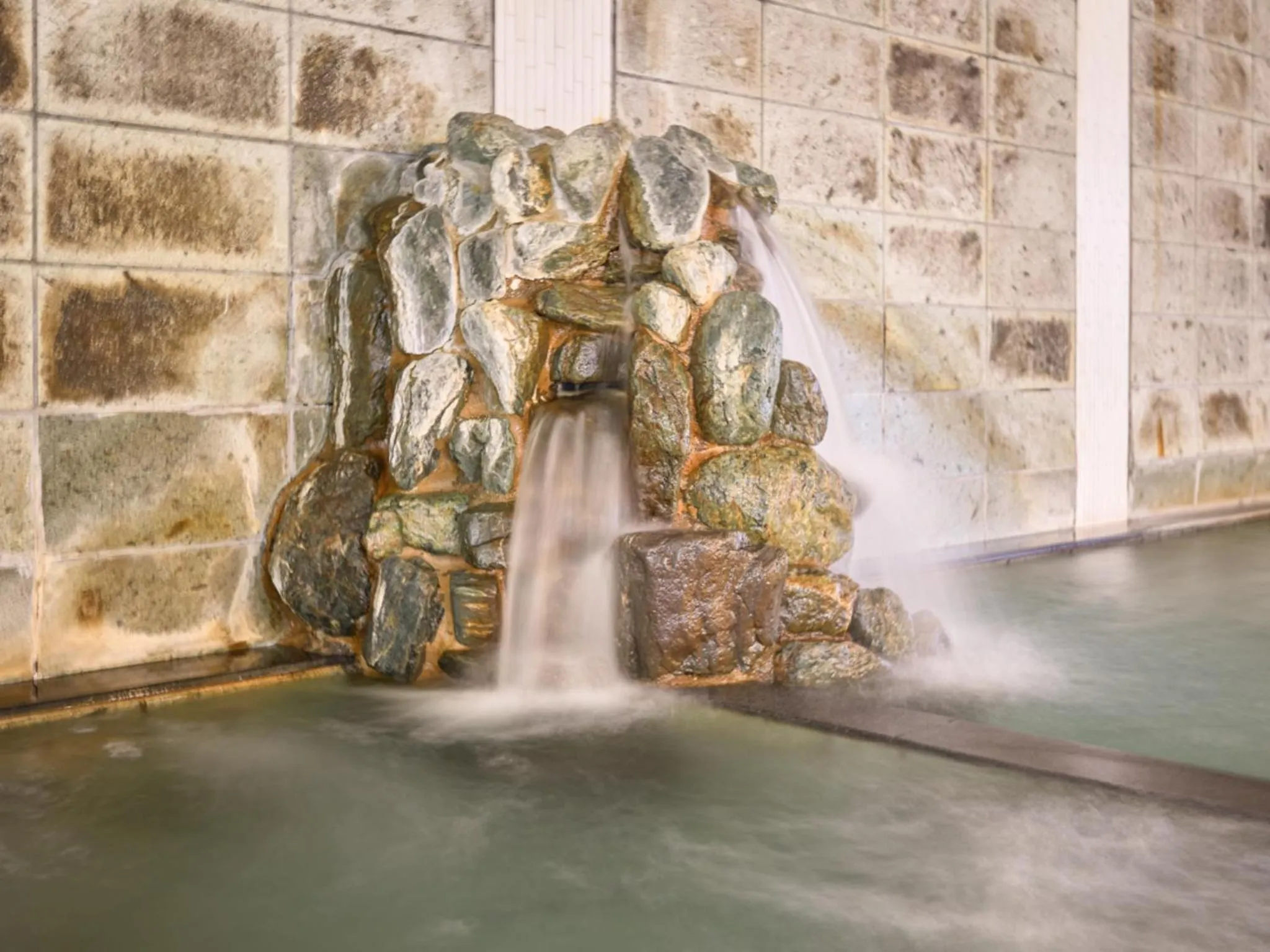 Public Bath in Shuzenji Onsen Hotel Takitei