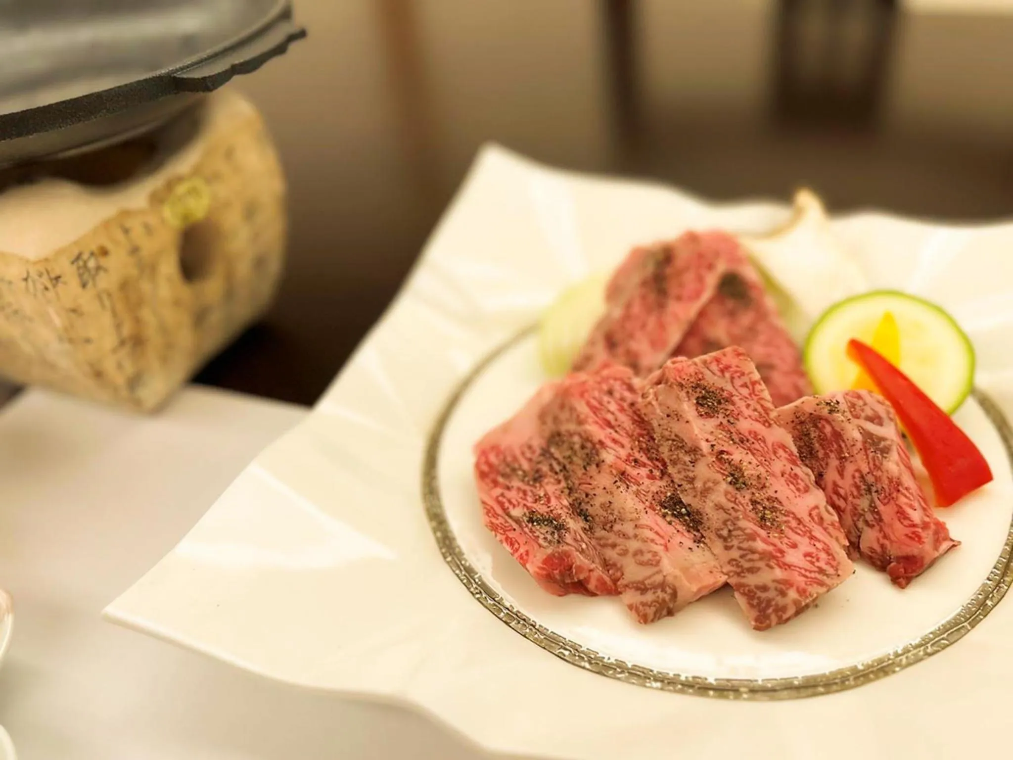 Food in Shuzenji Onsen Hotel Takitei