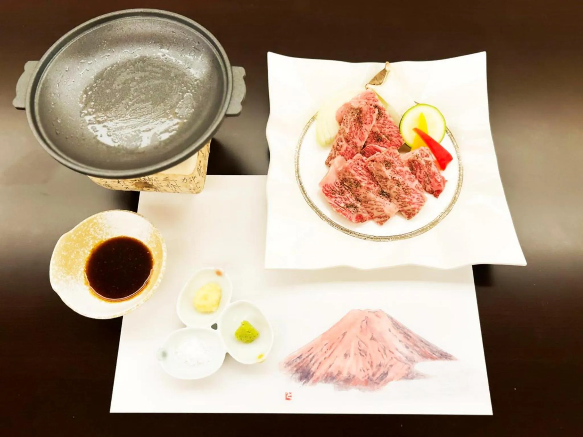 Food in Shuzenji Onsen Hotel Takitei