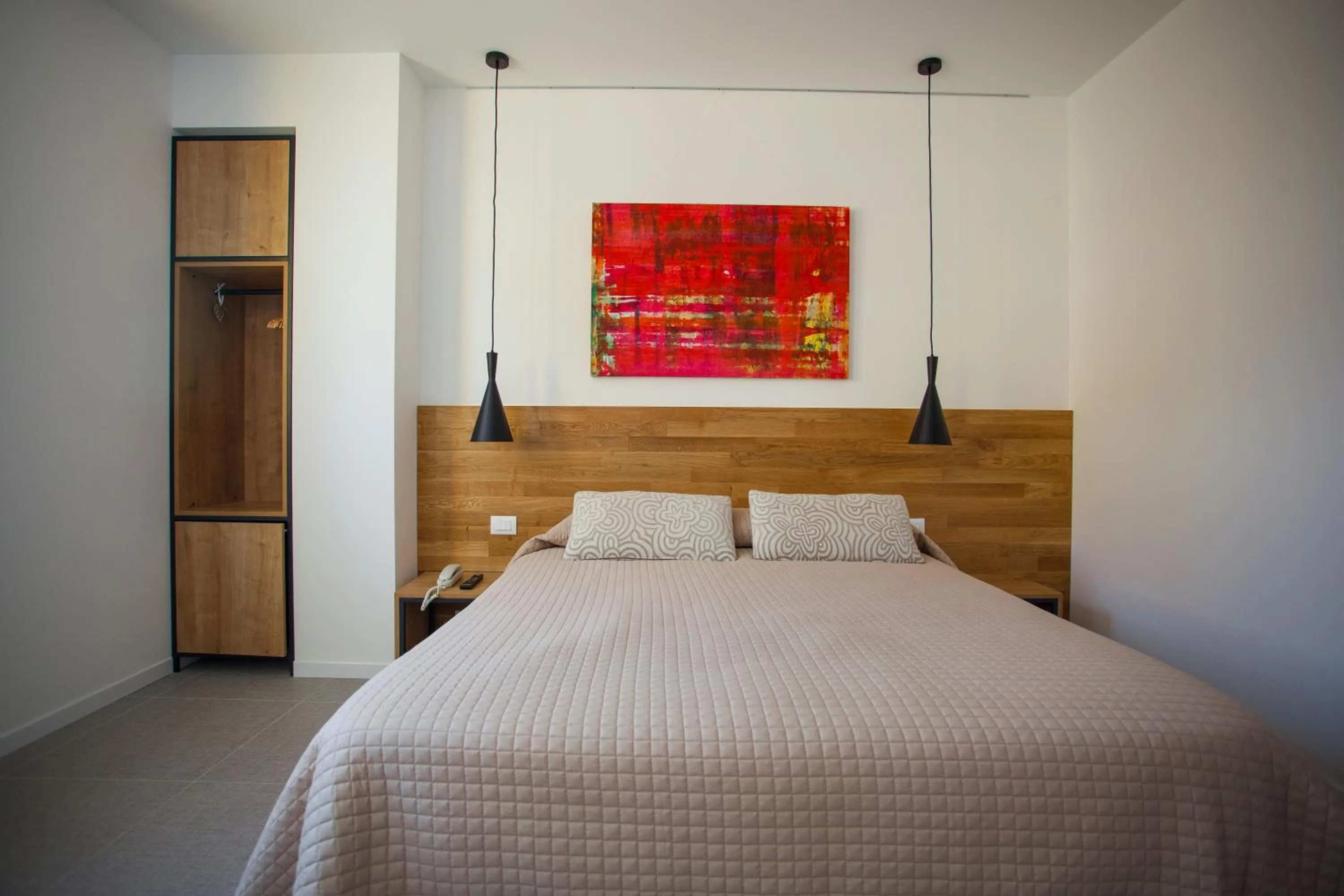 Bed in Hotel La Tavernetta