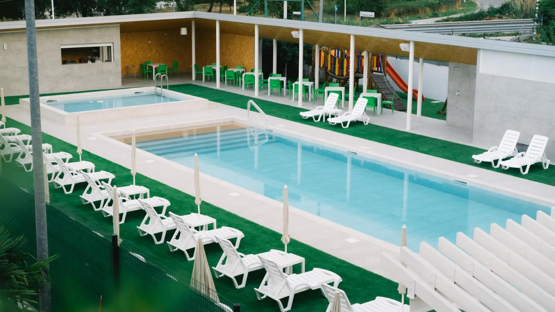 Swimming pool in Hotel La Tavernetta