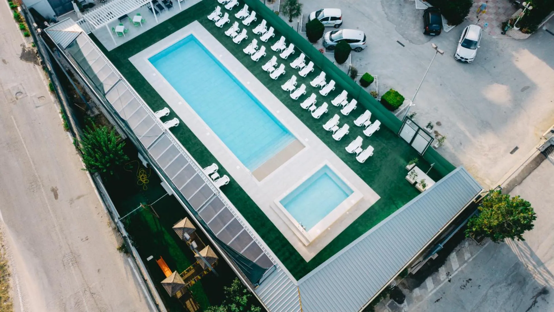 Swimming pool in Hotel La Tavernetta