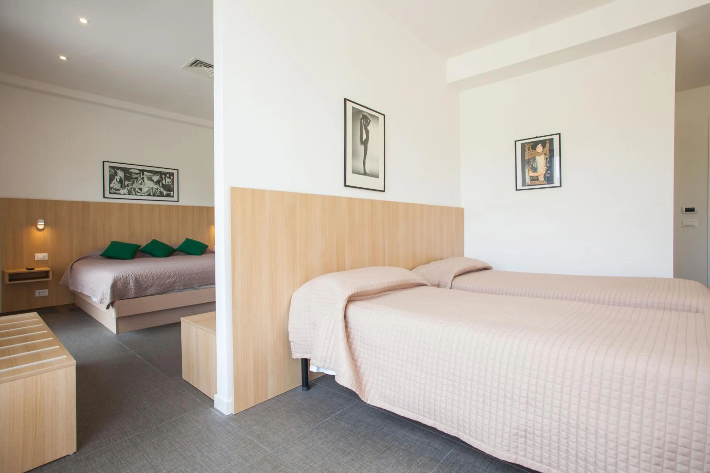 Bed in Hotel La Tavernetta