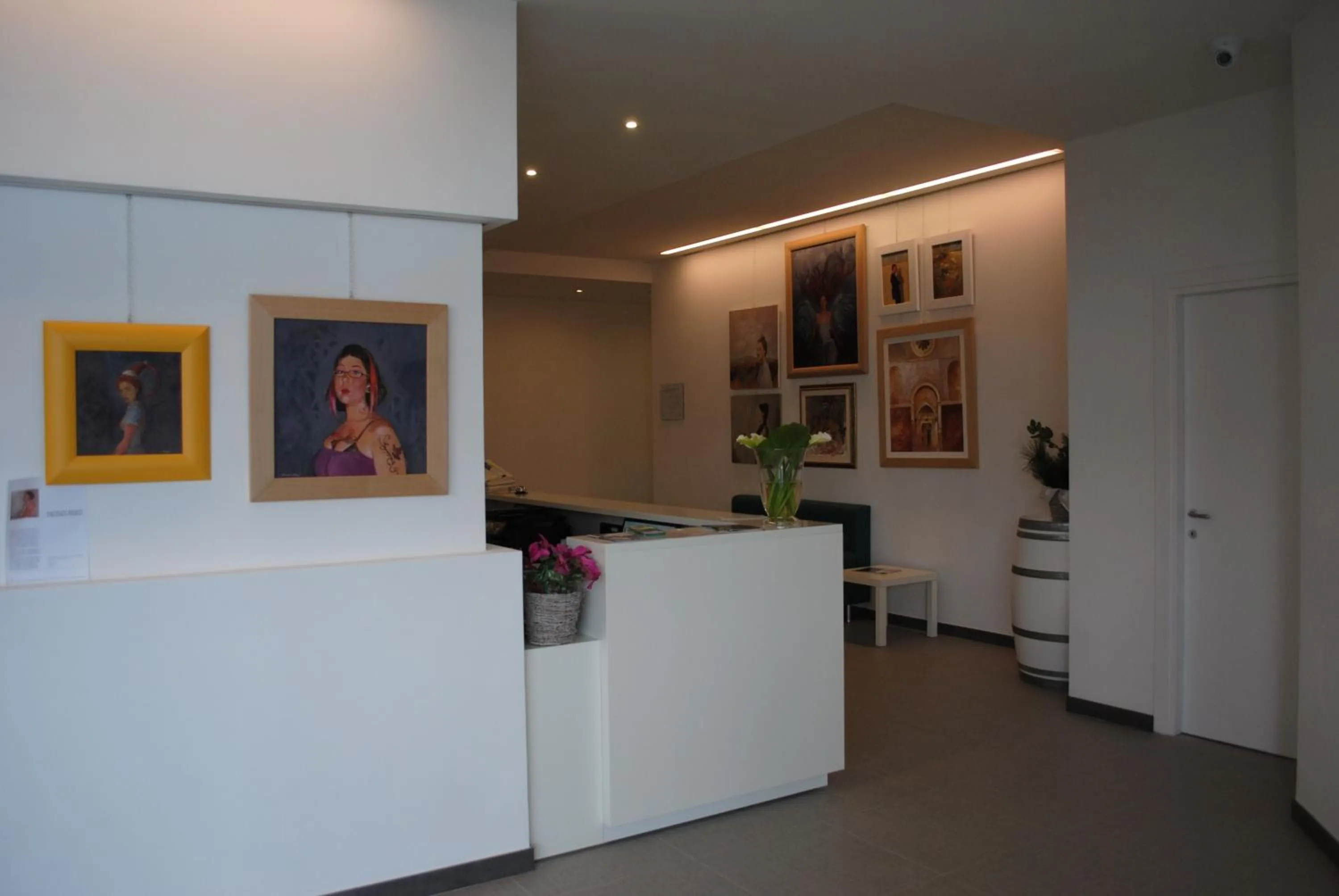 Lobby or reception in Hotel La Tavernetta