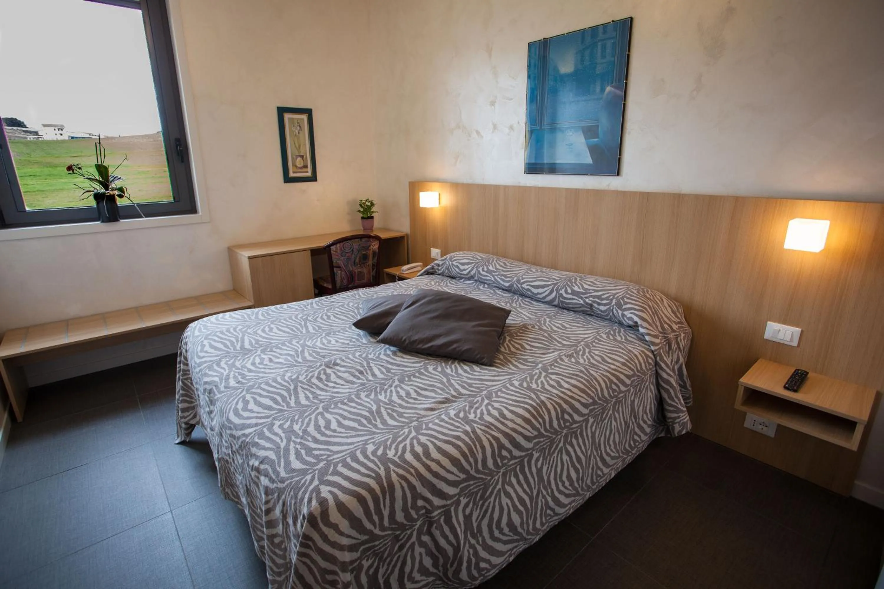 Bed in Hotel La Tavernetta