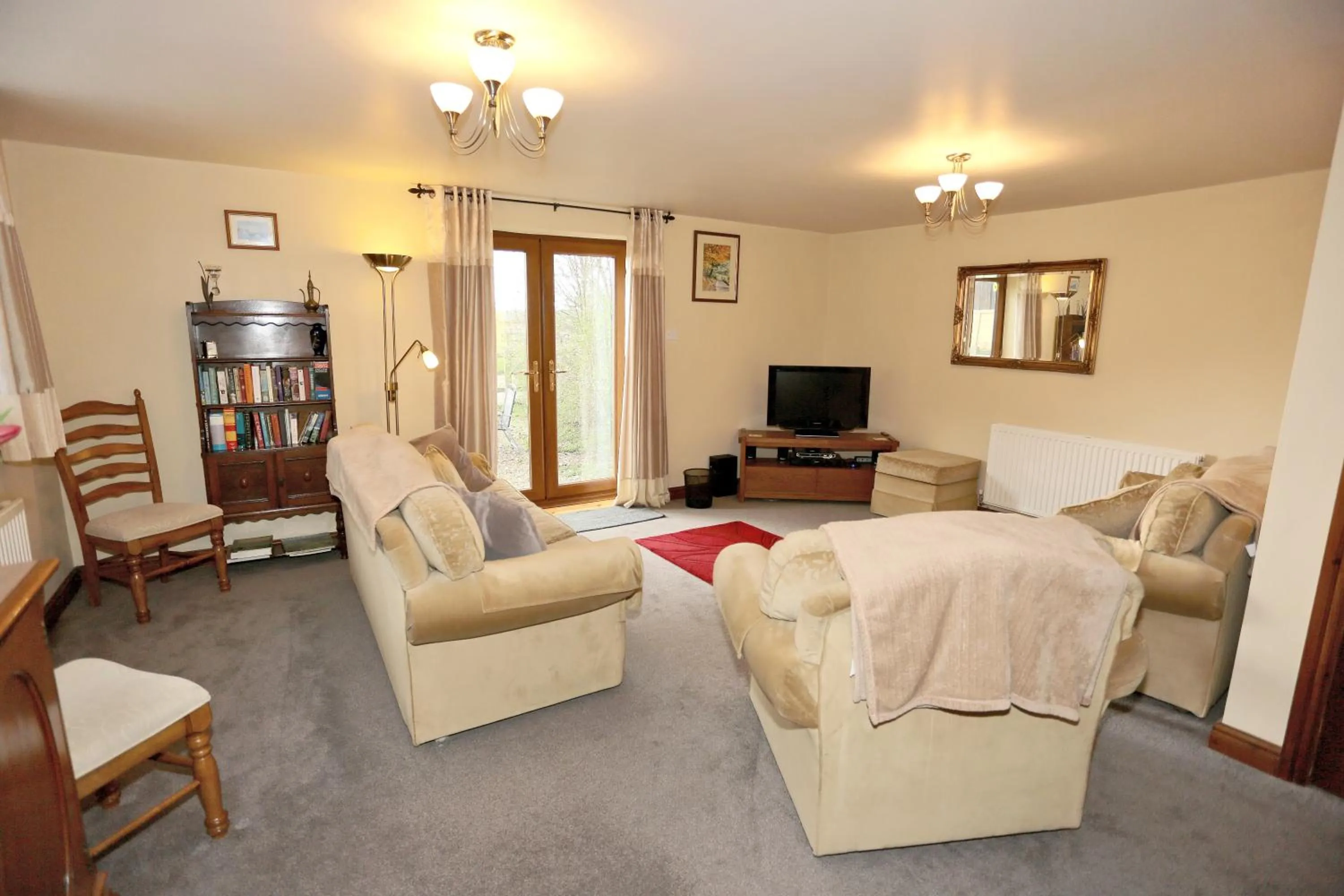Living room in The Old Cart House