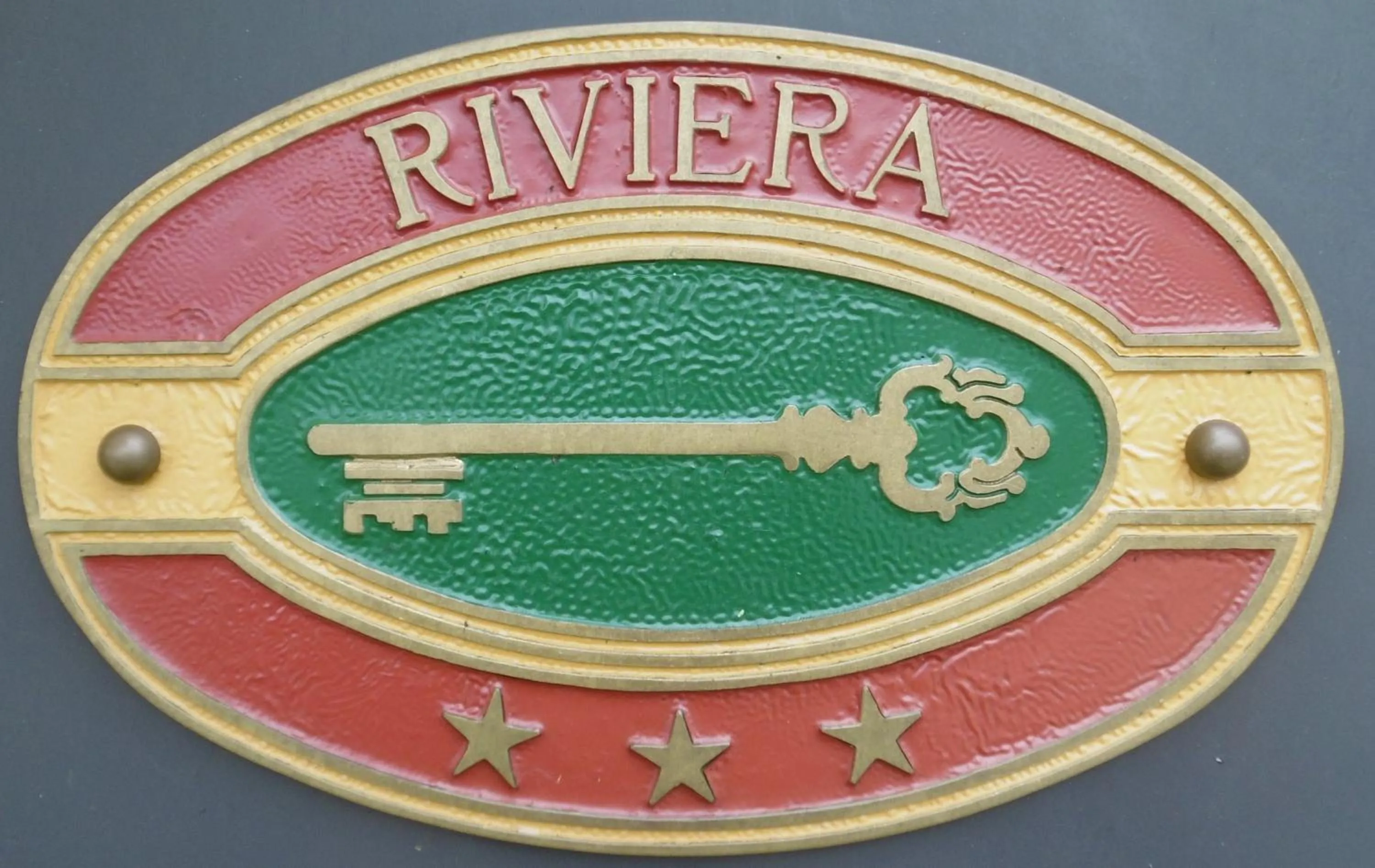 Decorative detail in Hotel Riviera