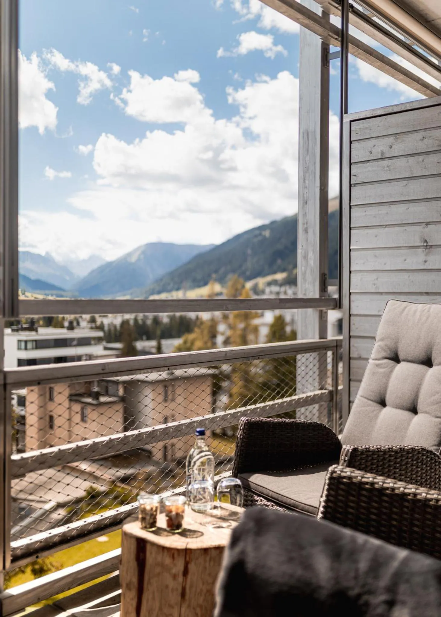 Balcony/Terrace in AMERON Davos Swiss Mountain Resort