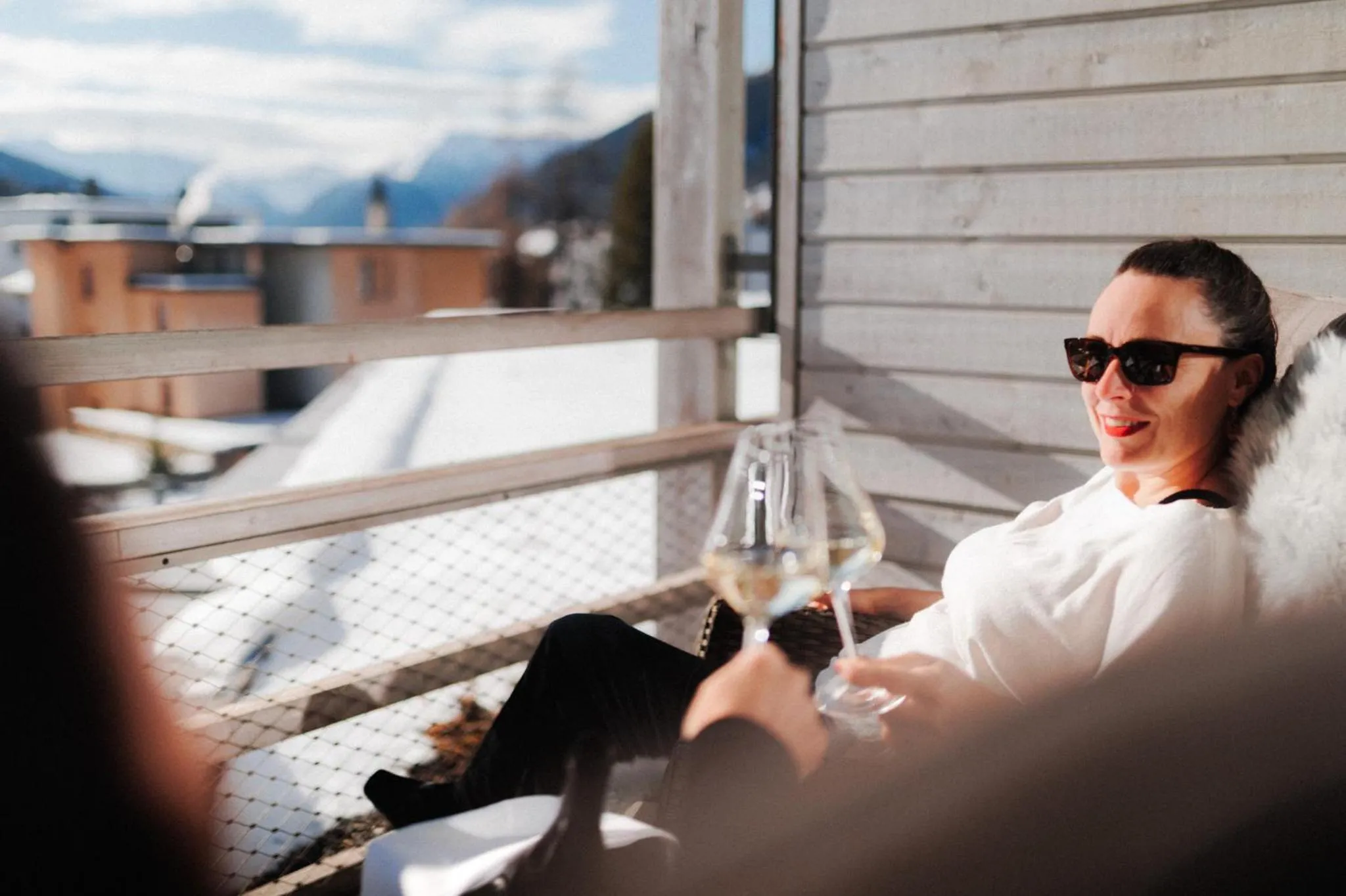 Balcony/Terrace in AMERON Davos Swiss Mountain Resort