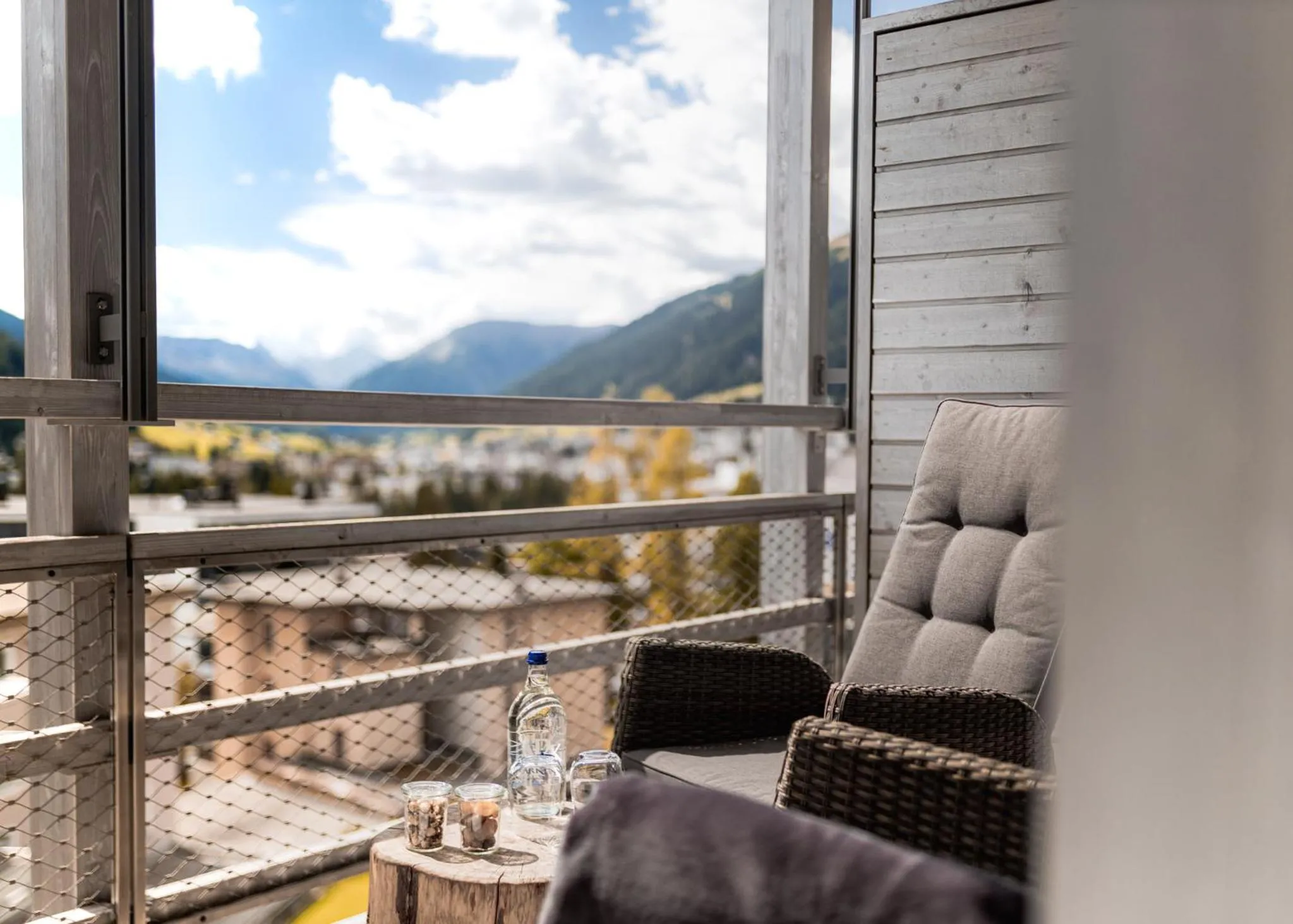 Balcony/Terrace in AMERON Davos Swiss Mountain Resort