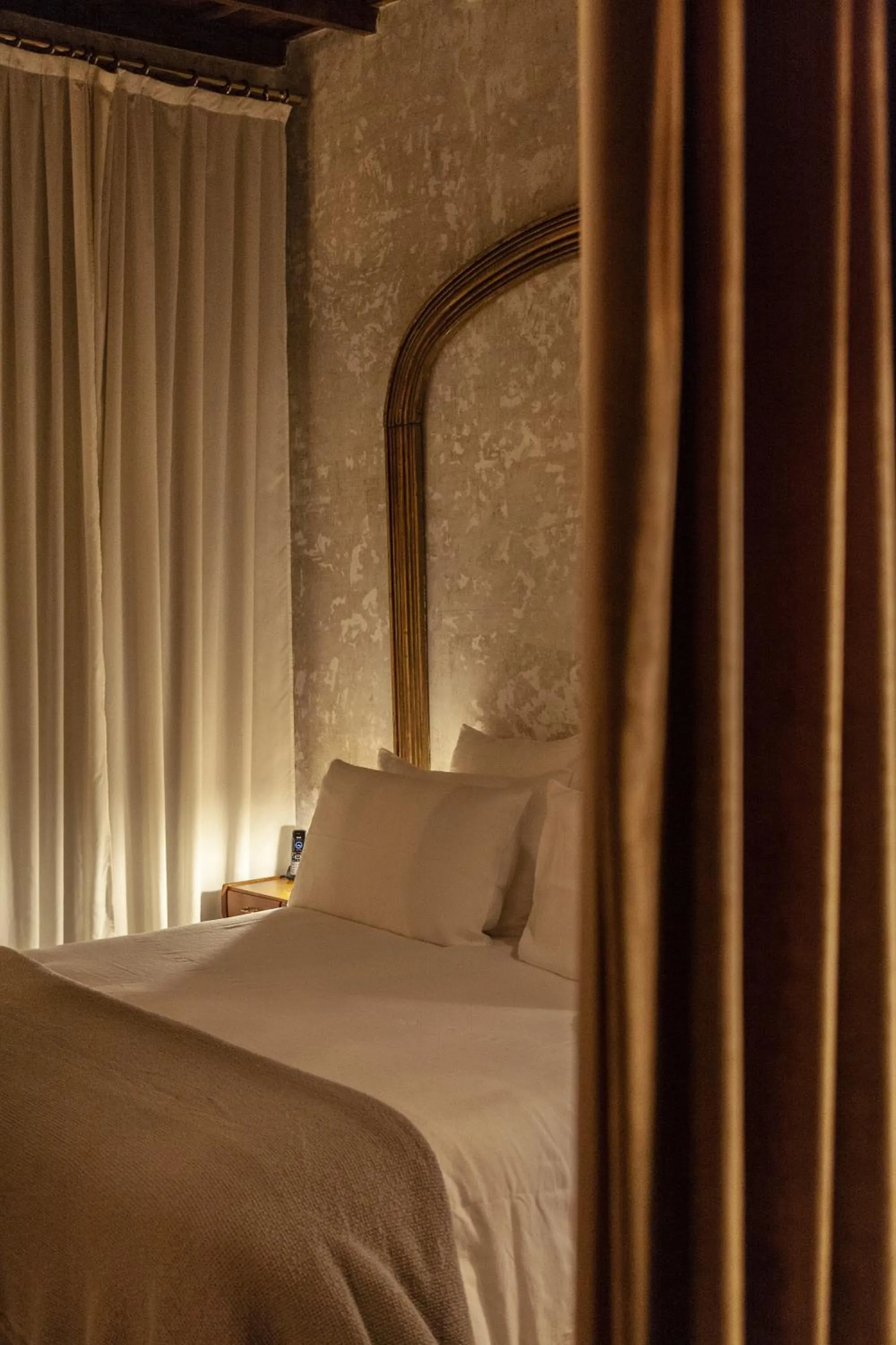 Bed in G-Rough, Rome, a Member of Design Hotels