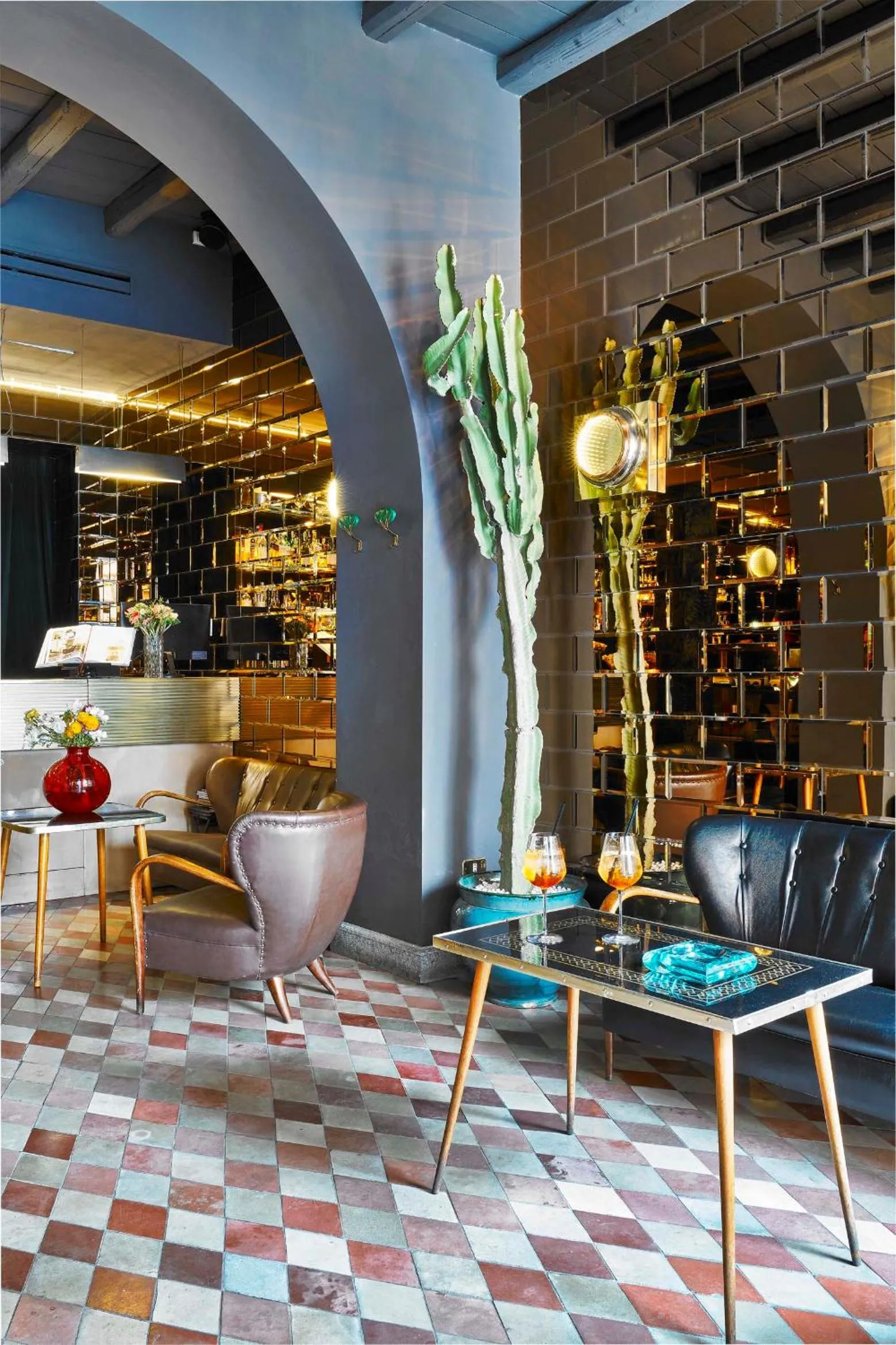 Lobby or reception in G-Rough, Rome, a Member of Design Hotels