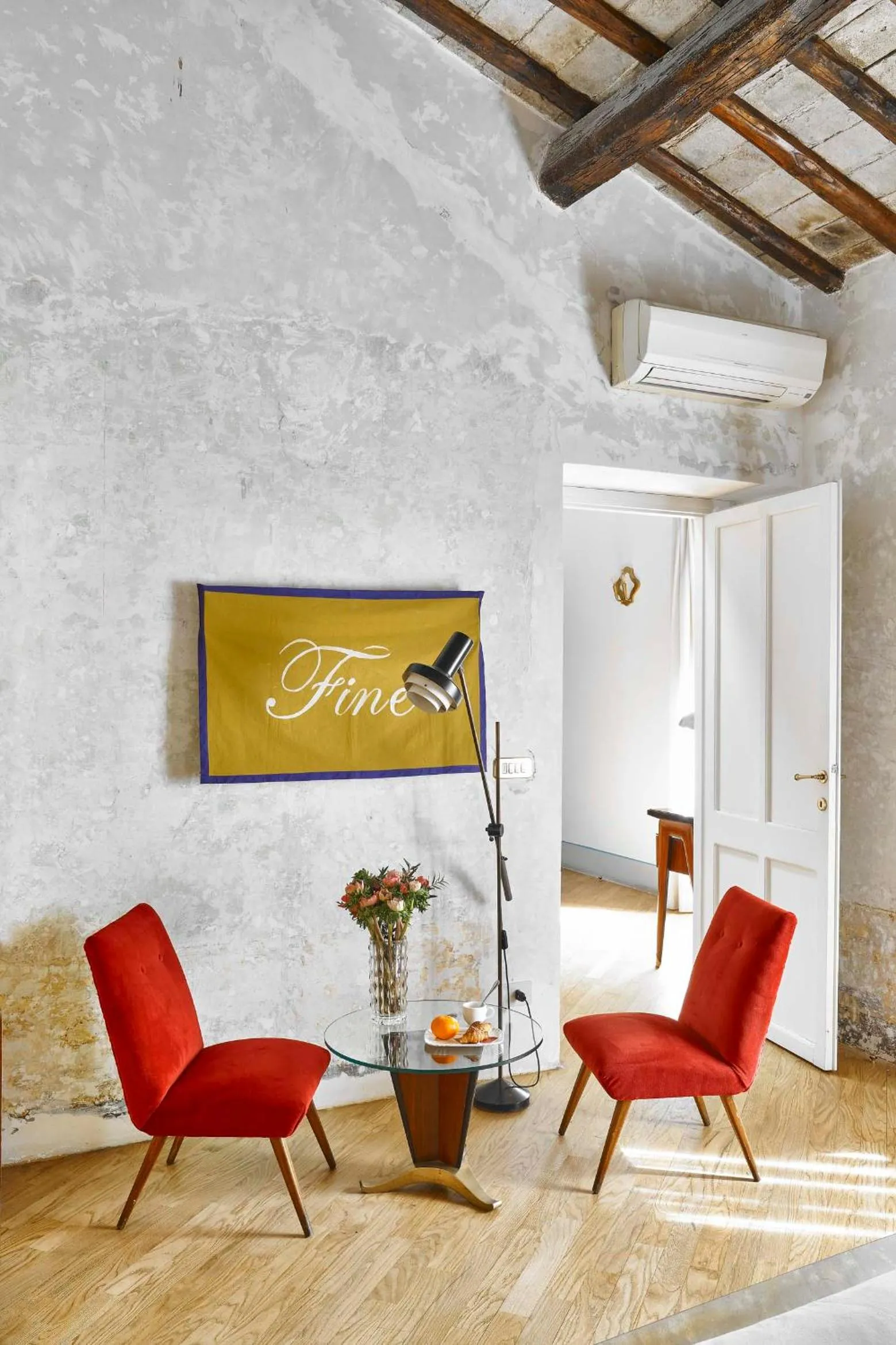 Seating area in G-Rough, Rome, a Member of Design Hotels