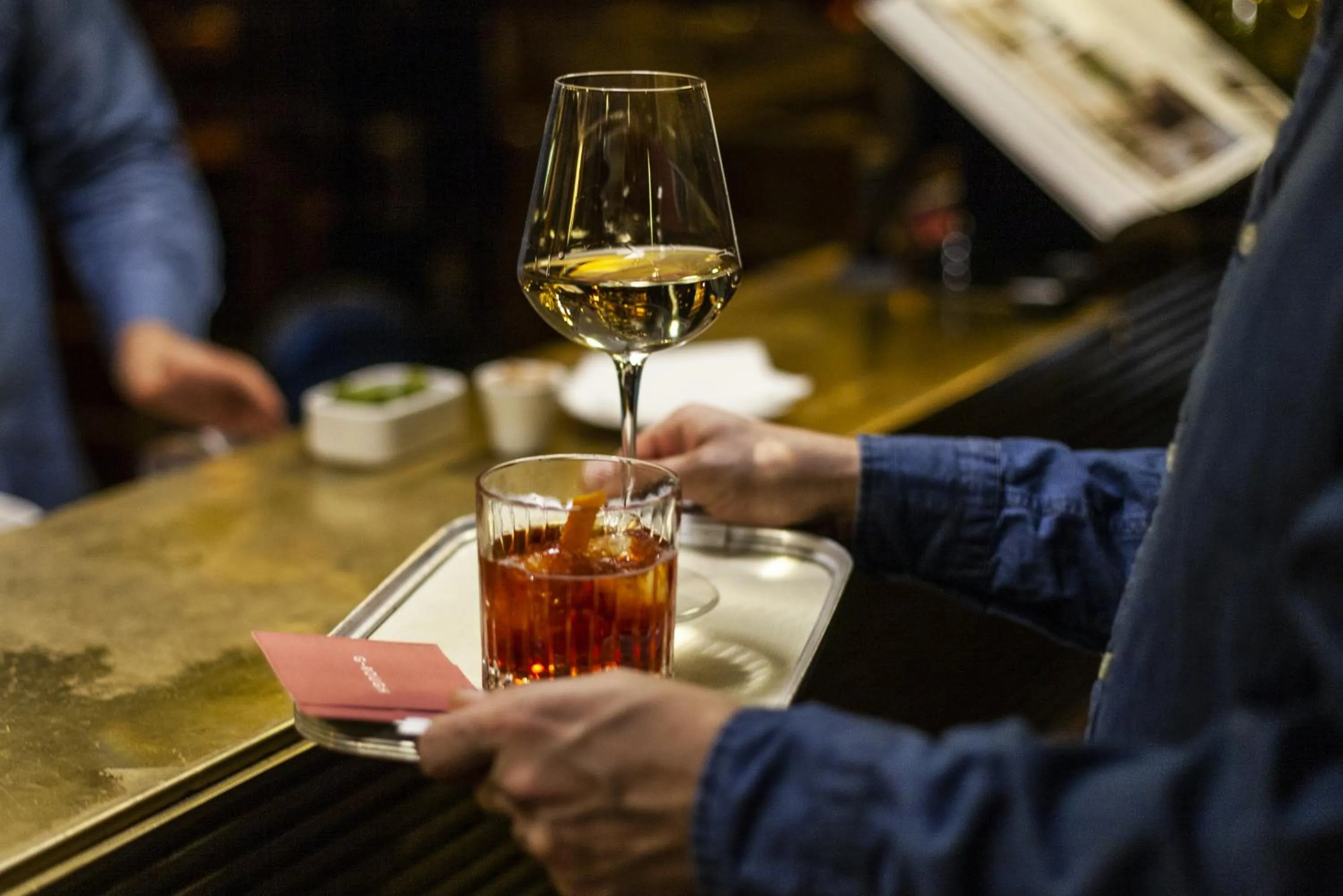 Drinks in G-Rough, Rome, a Member of Design Hotels