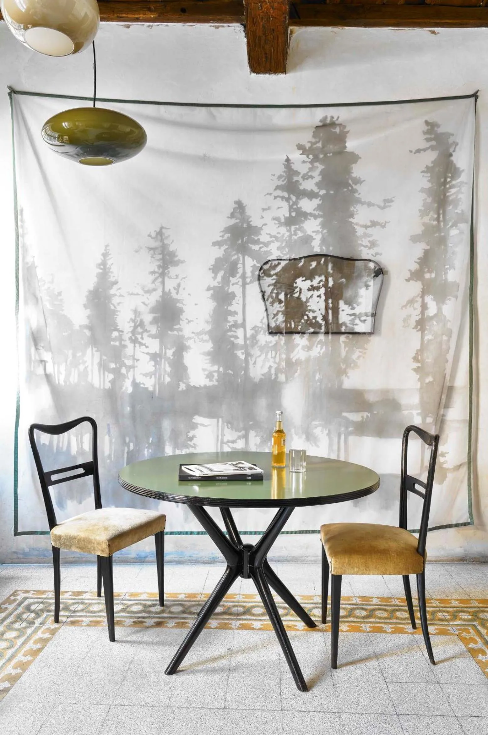 Living room in G-Rough, Rome, a Member of Design Hotels