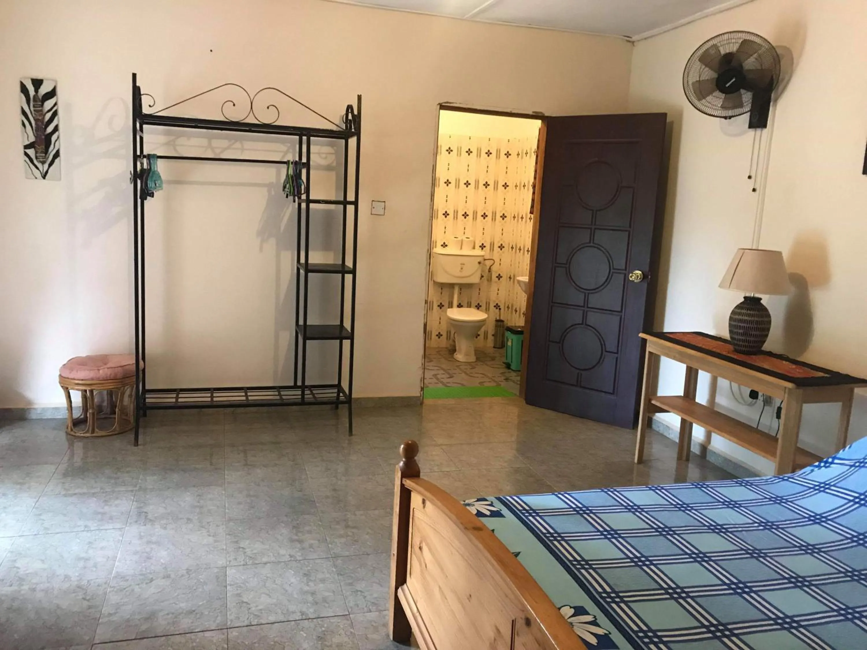 Bed in The Gunjur Project Lodge