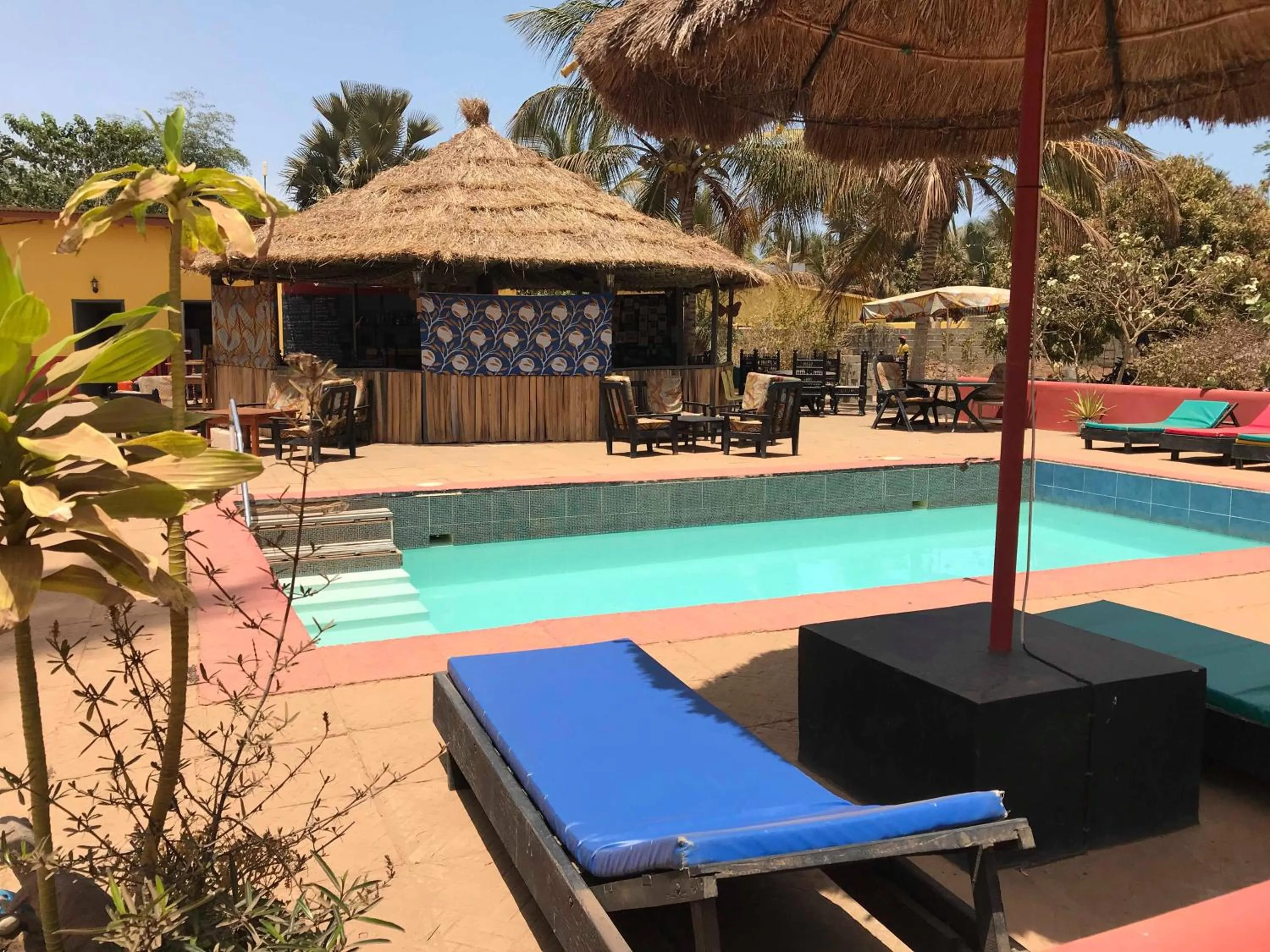 Swimming pool in The Gunjur Project Lodge