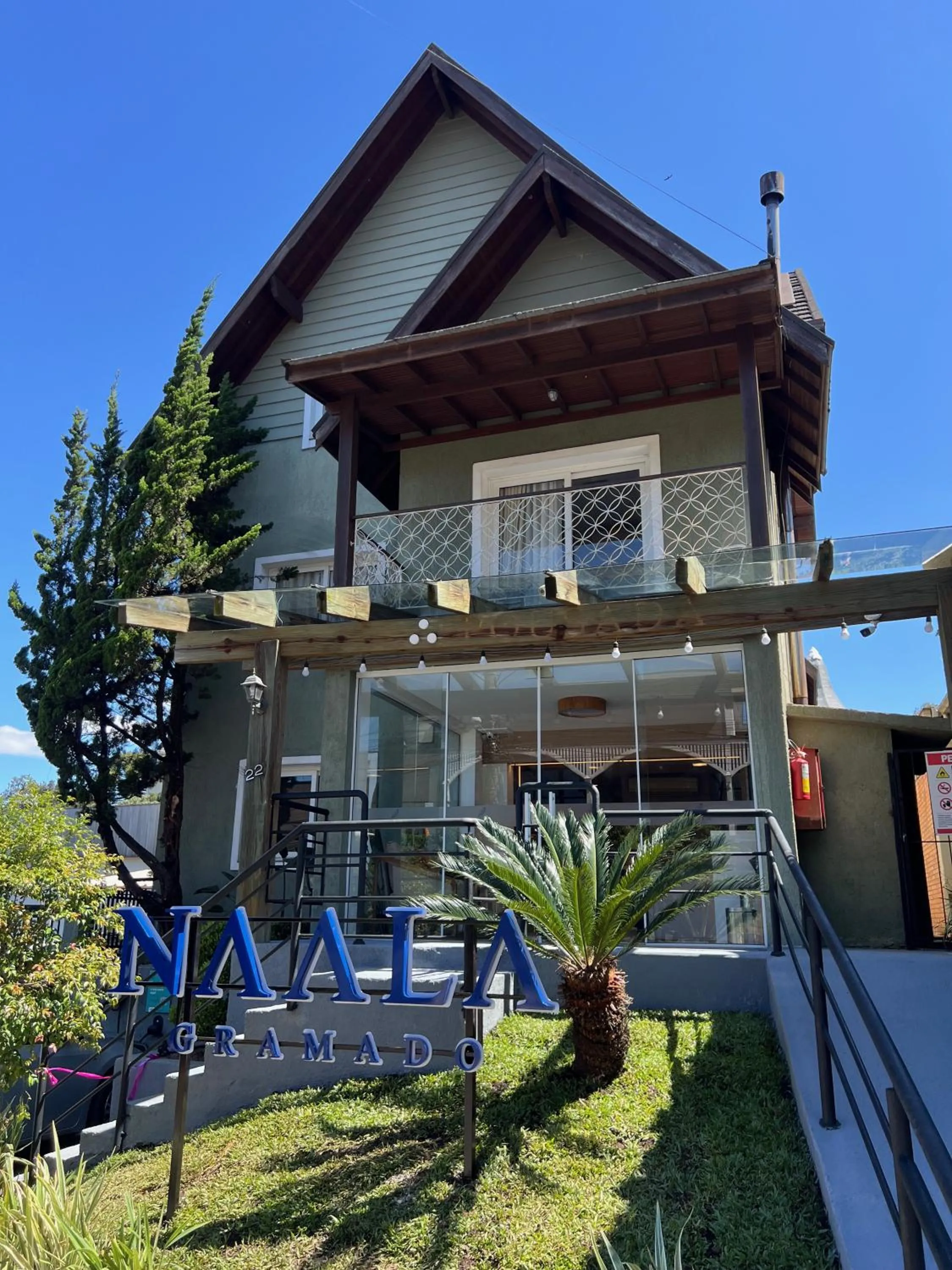 Facade/entrance in Pousada Naala Gramado