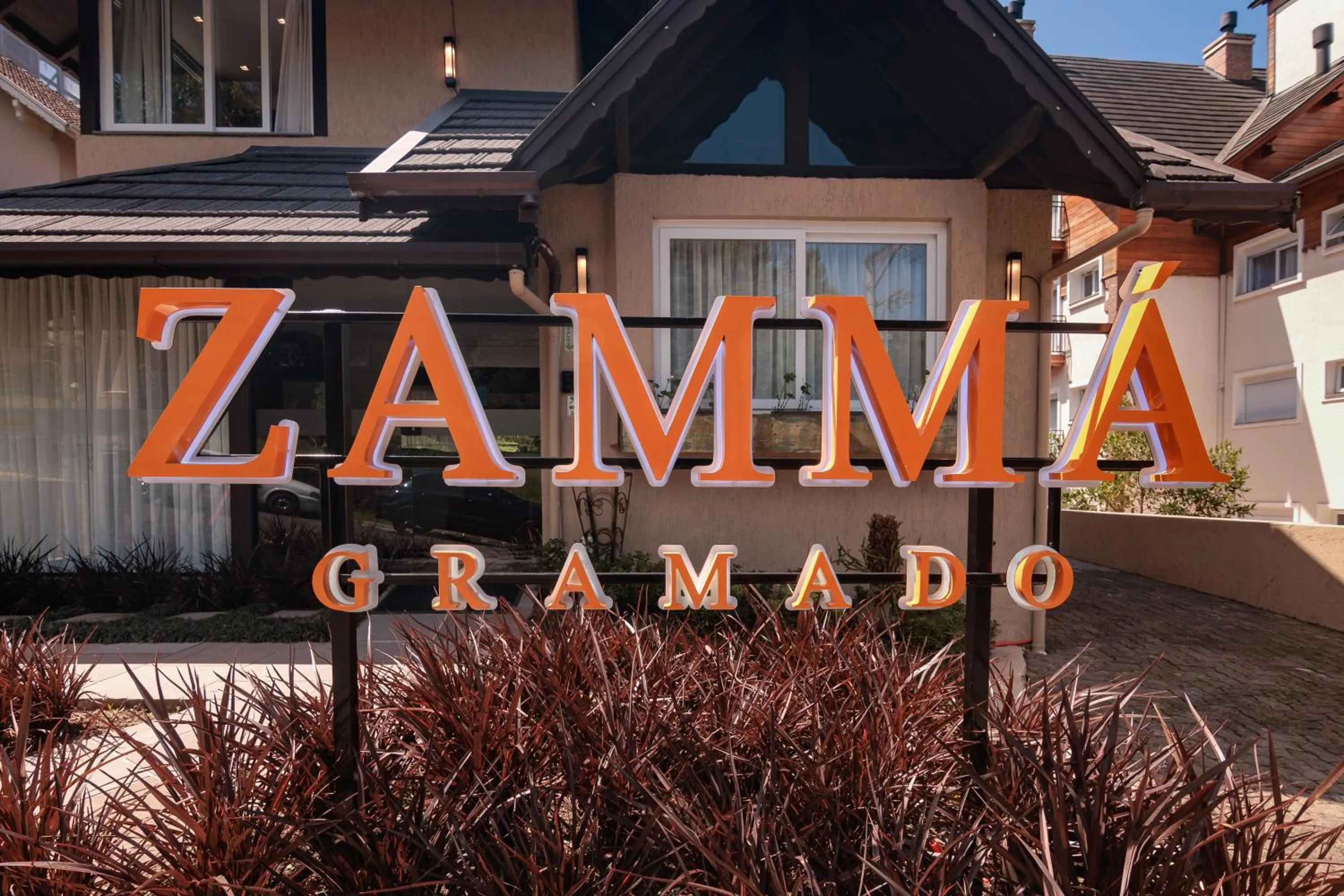 Property building in Pousada Zammá Gramado