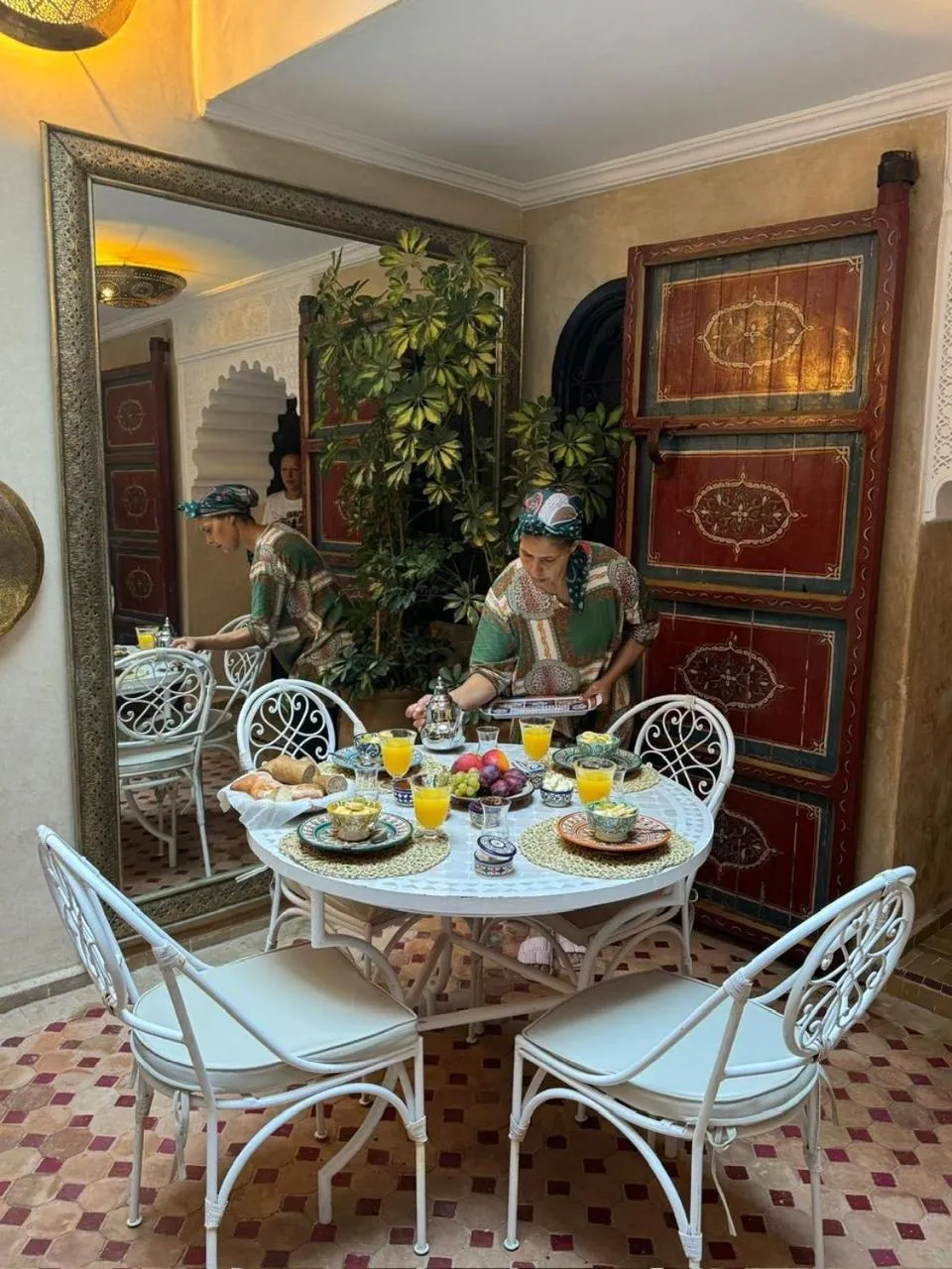 Dining area in Riad dar serenity