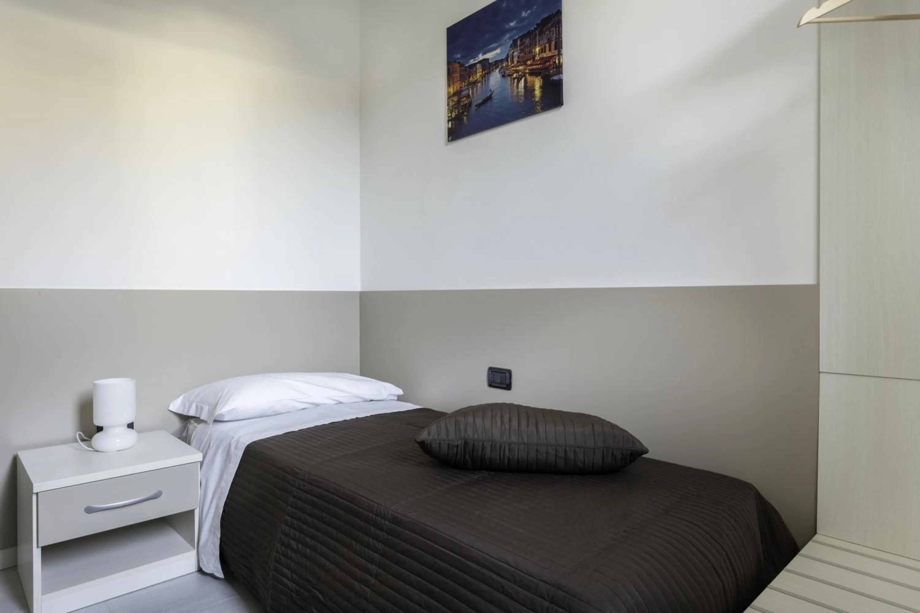 Bedroom, Bed in Easy Venice Rooms 1-2