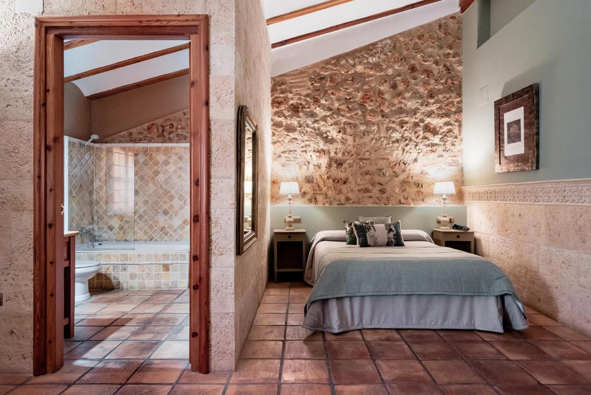 Bed in Hotel Casa Babel