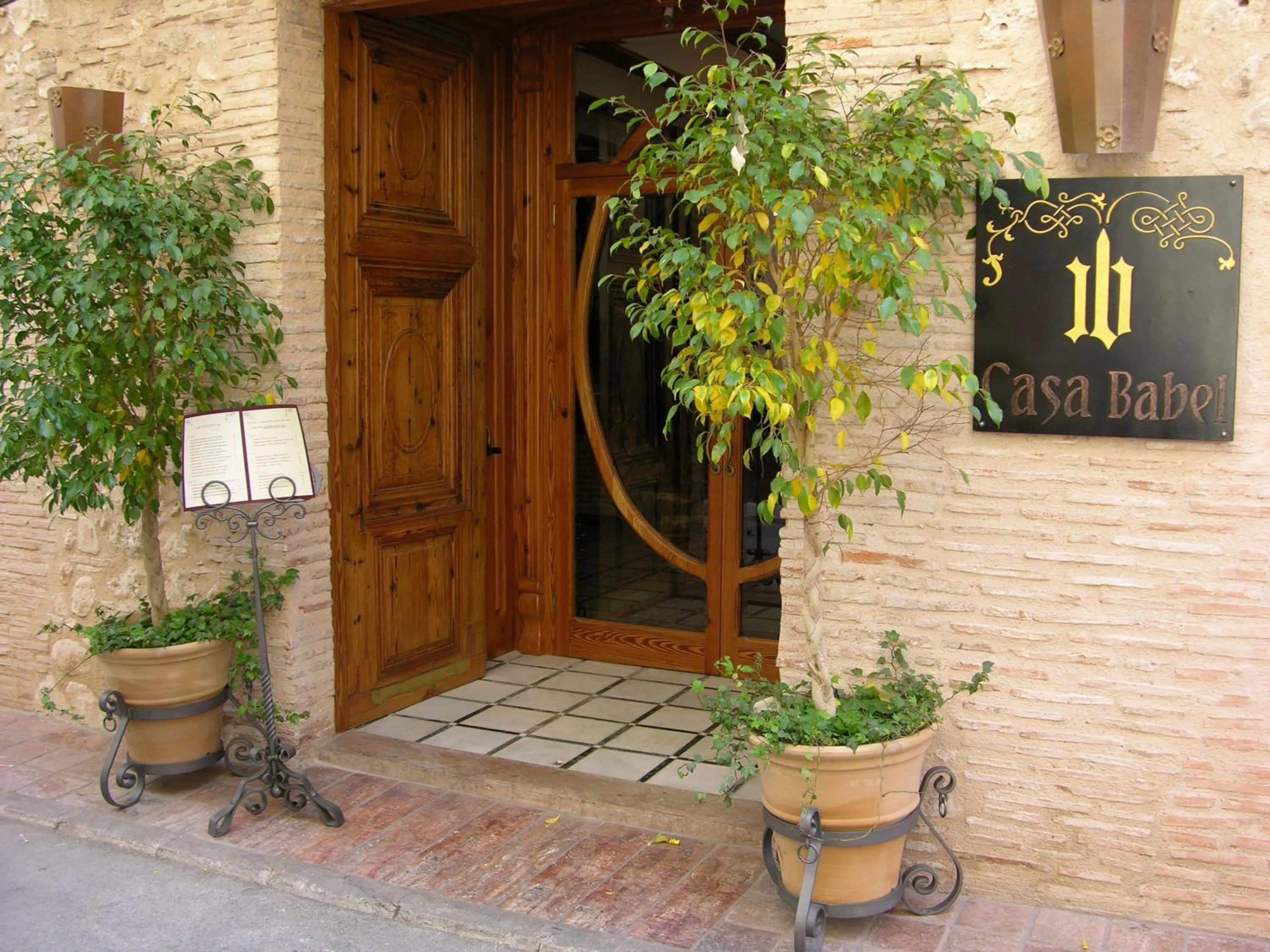 Facade/entrance in Hotel Casa Babel