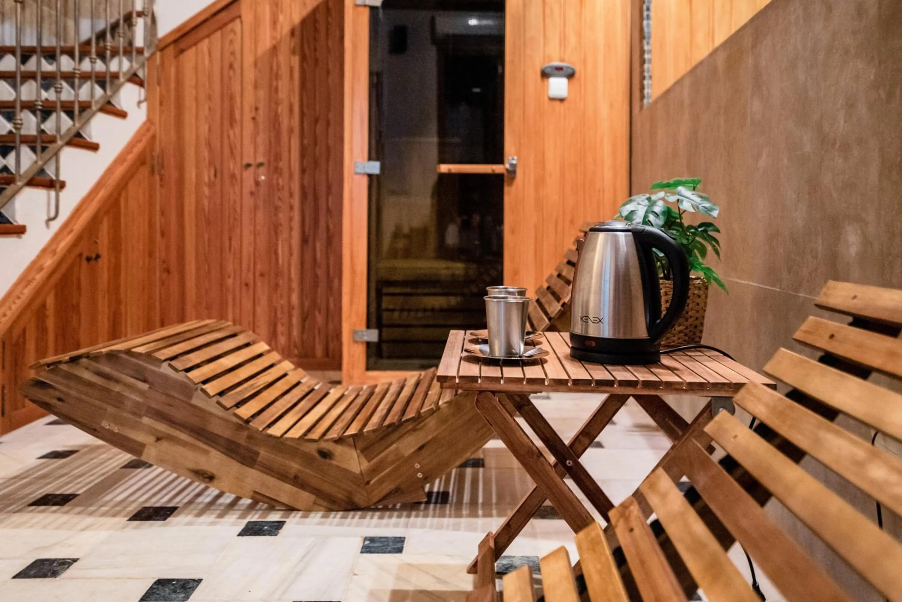 Sauna in Hotel Casa Babel