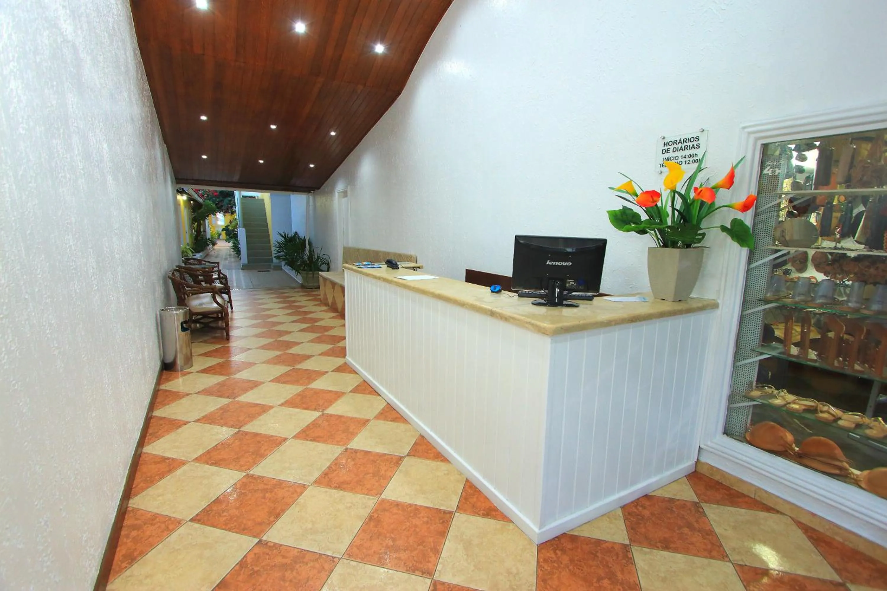 Lobby or reception in Navegantes Hotel