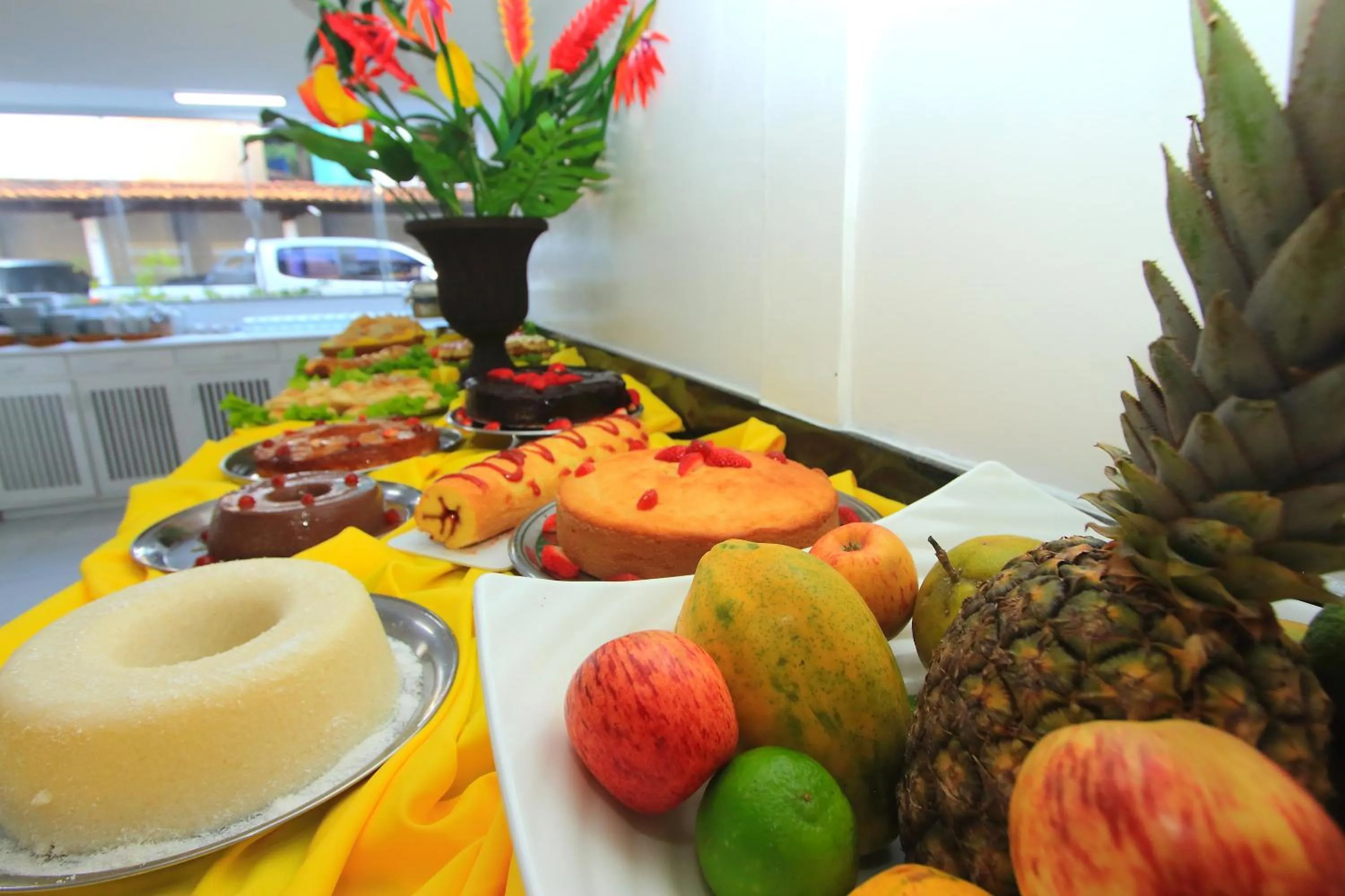 Buffet breakfast in Navegantes Hotel