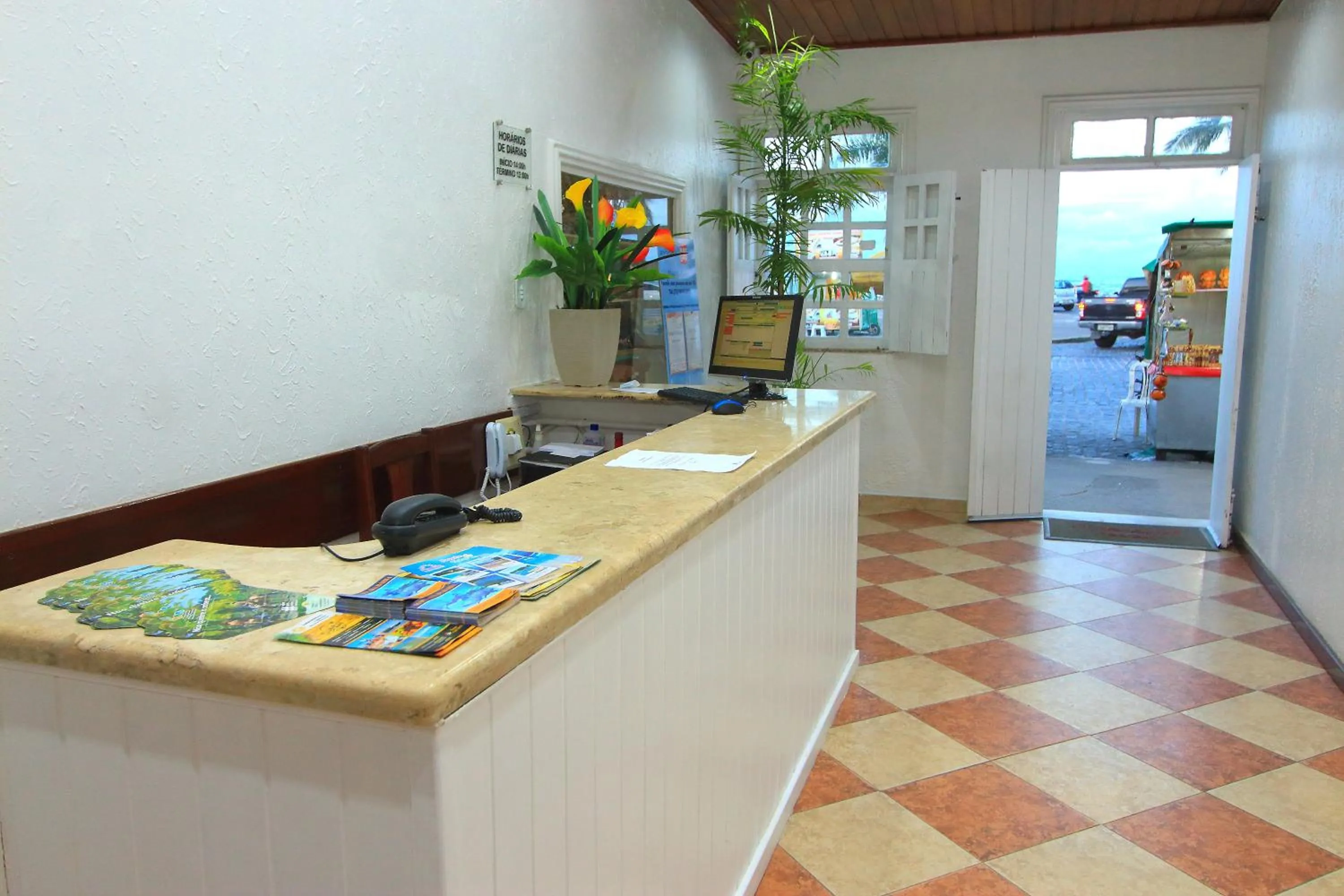 Lobby or reception in Navegantes Hotel