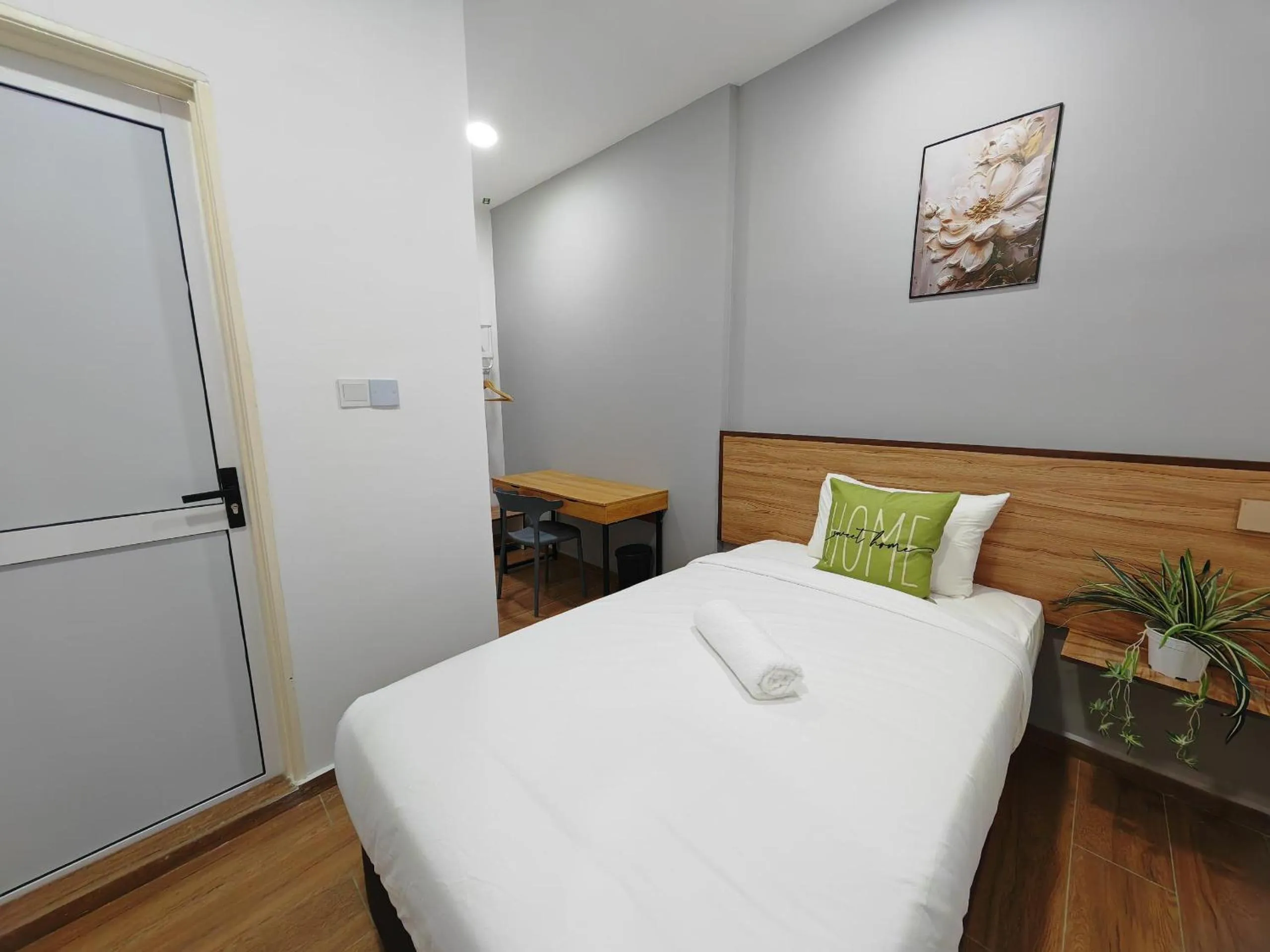 Bed in Sh Garden Hotel